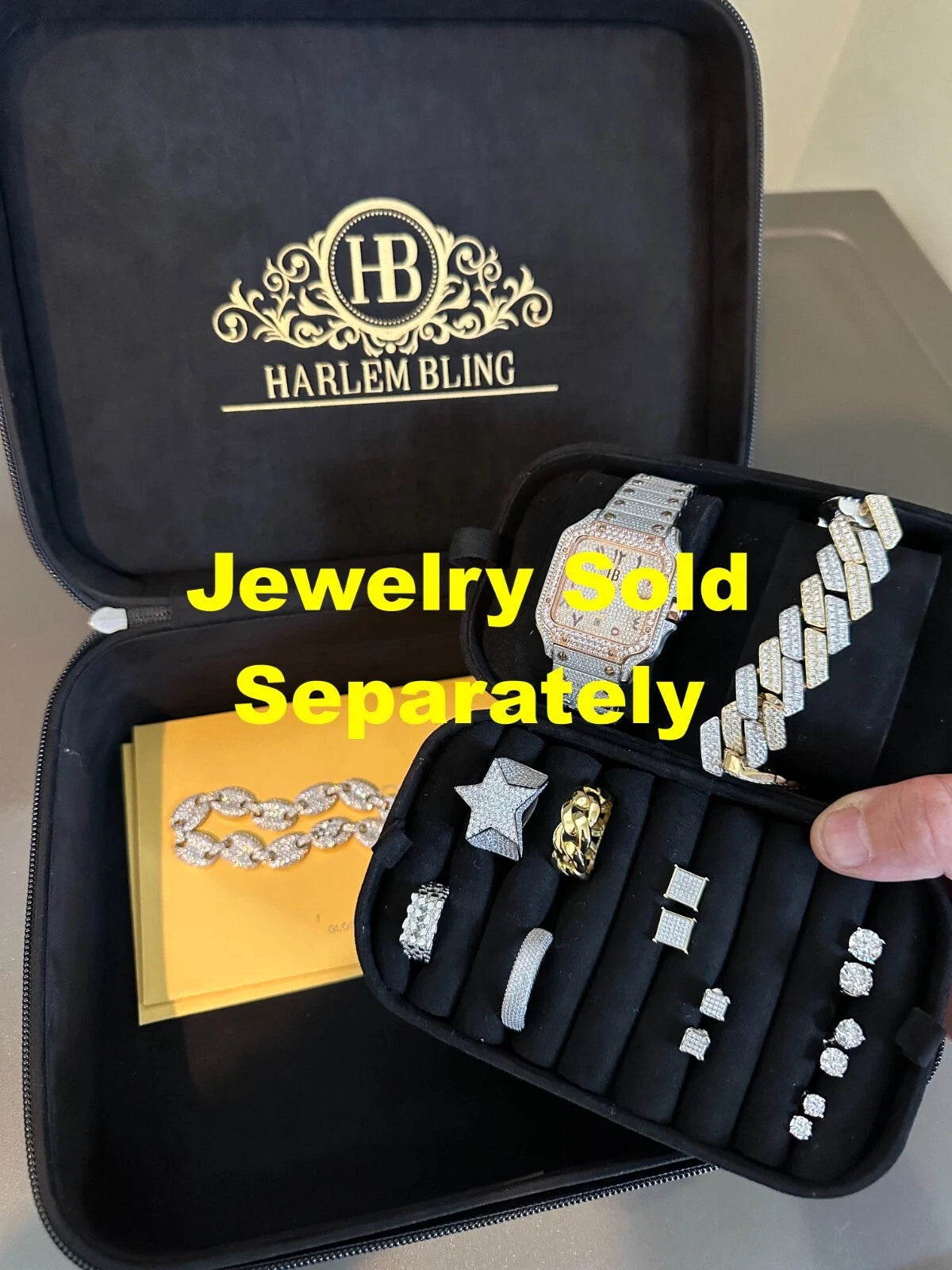 Harlembling Leather Travel Jewelry Box Case | eBay