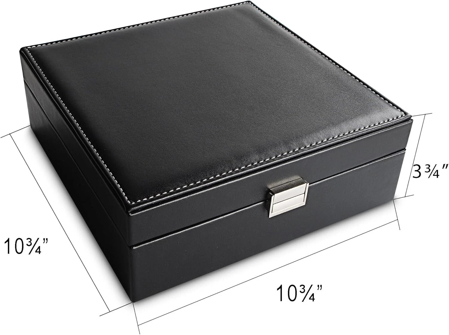 Earring Organizer Classic Jewelry Box 50 Slots Double Layer Jewelry Storage Case | eBay