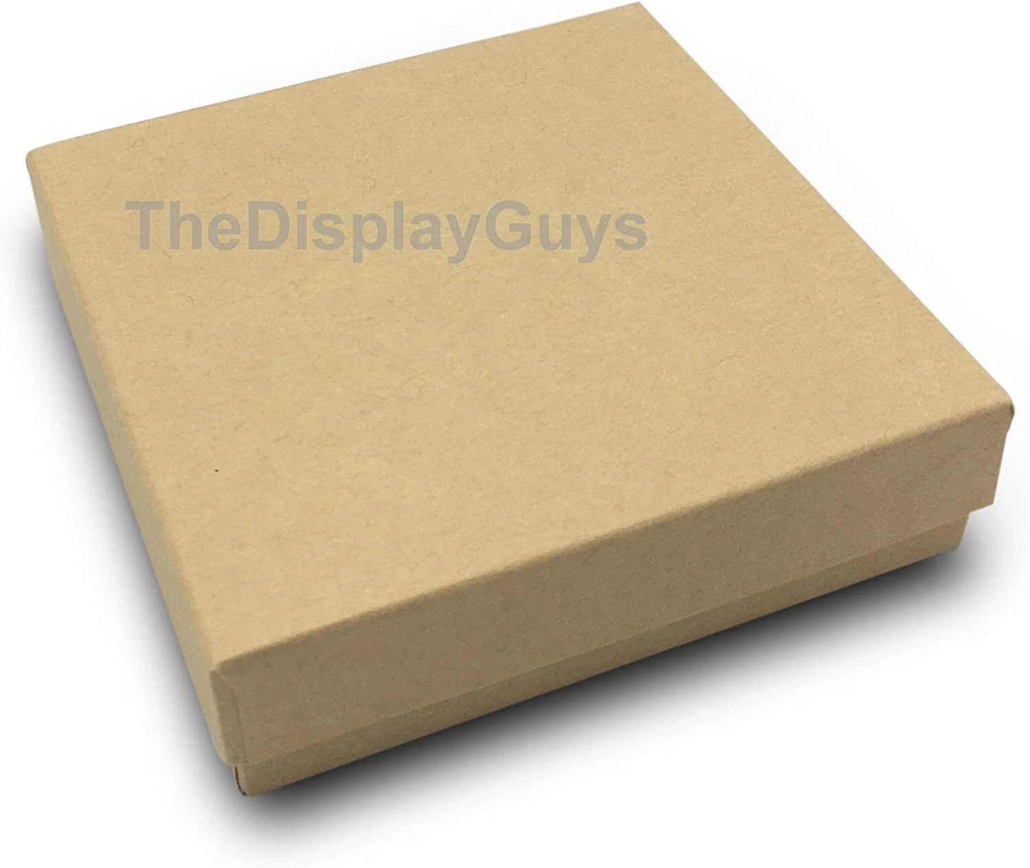BULK 3.5x3.5x1 Cardboard #33 JEWELRY GIFT BOXES Cotton Fill Kraft Paper Shipping | eBay