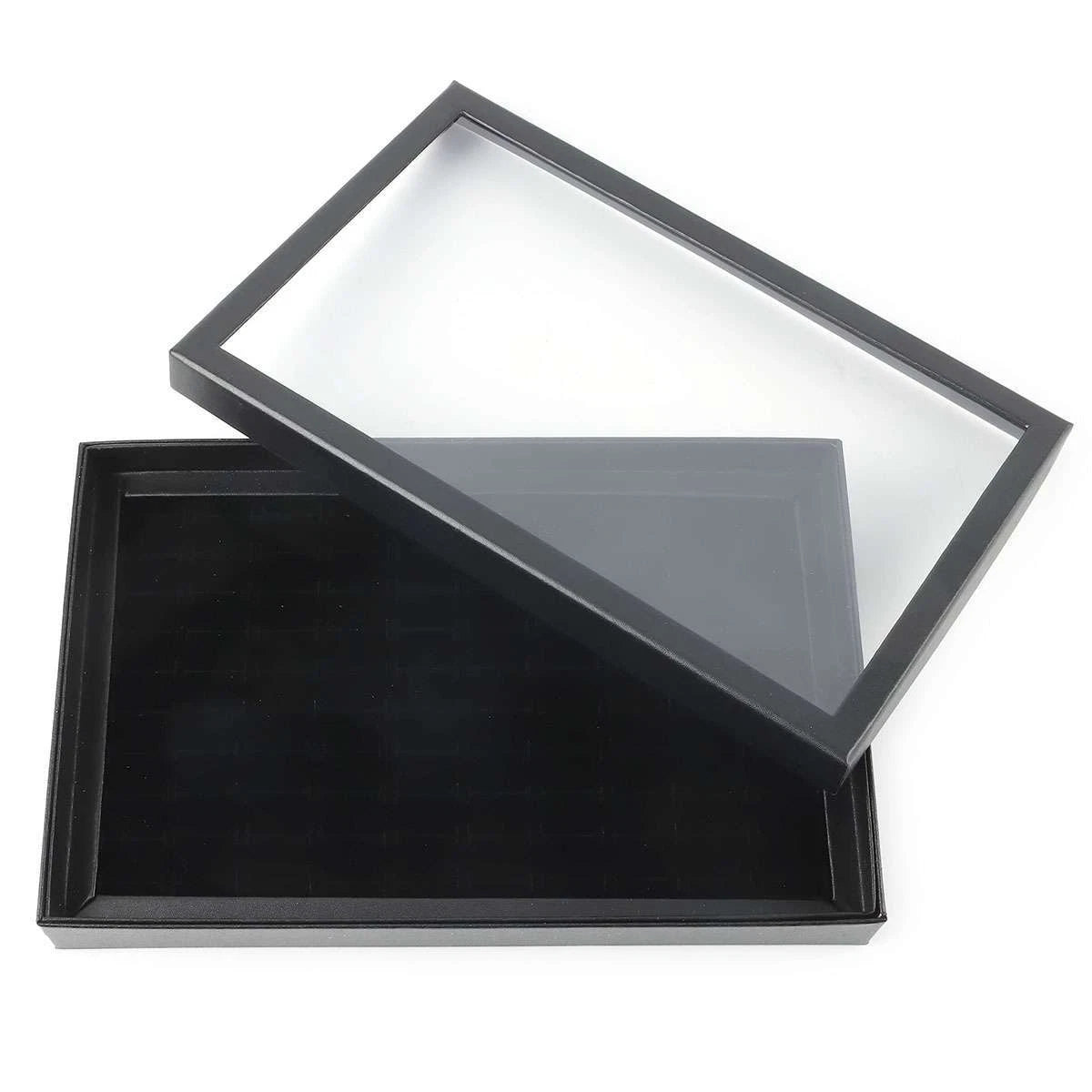 100 Slots Jewelry Ring Display Organizer Case Tray Holder Earring Storage Box US | eBay