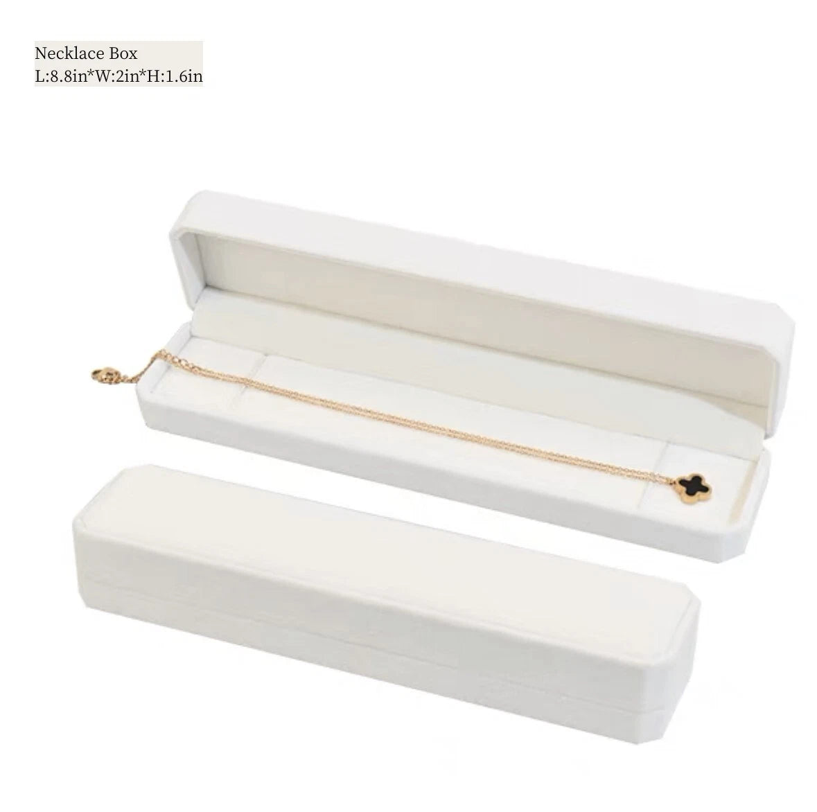 Velvet Bracelet Chain Necklace Ring Gift Box Storage Case Jewelry Display | eBay