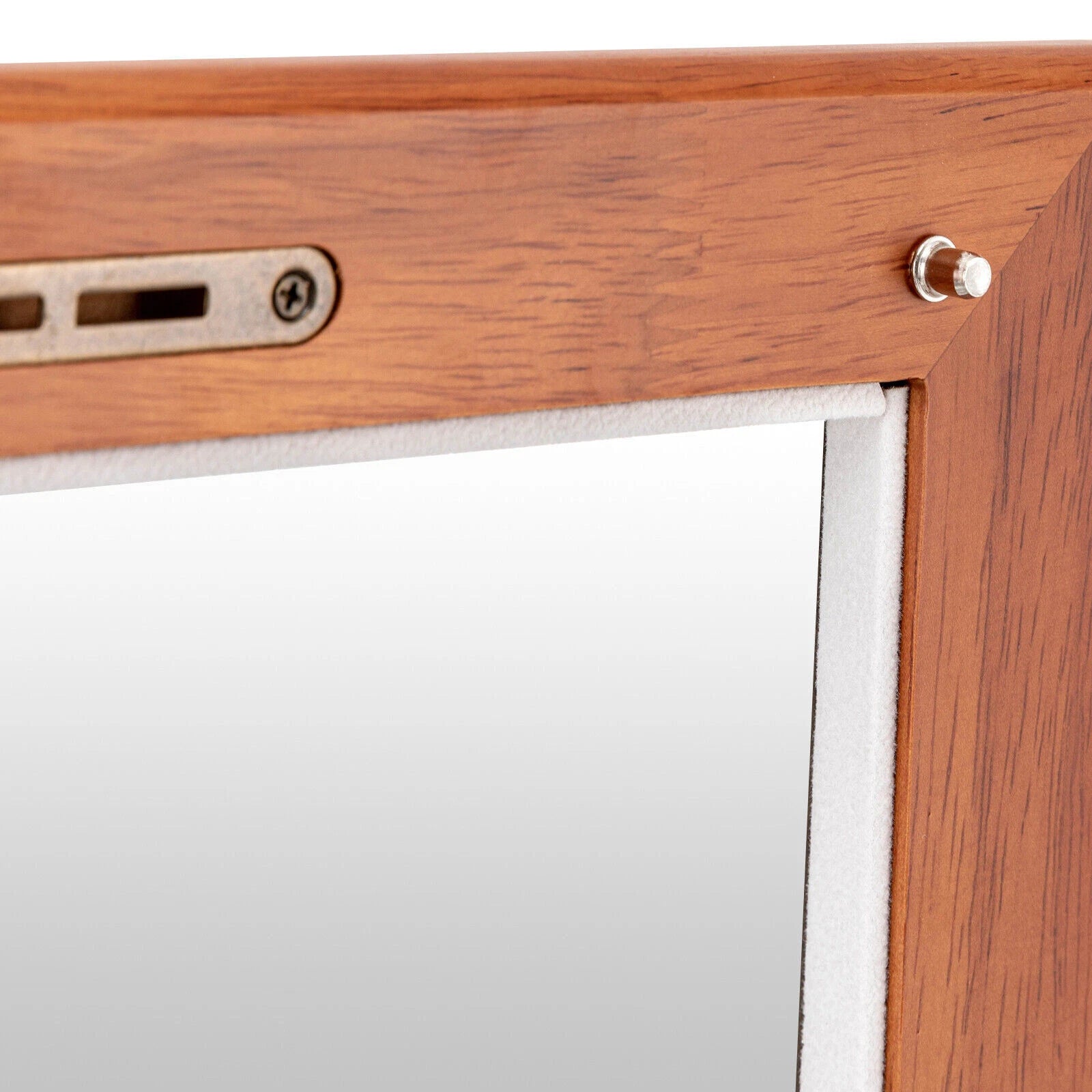 7 Layers Jewelry Box Large Wooden Organizer Box with Mirror Safe Lock for Women | eBay