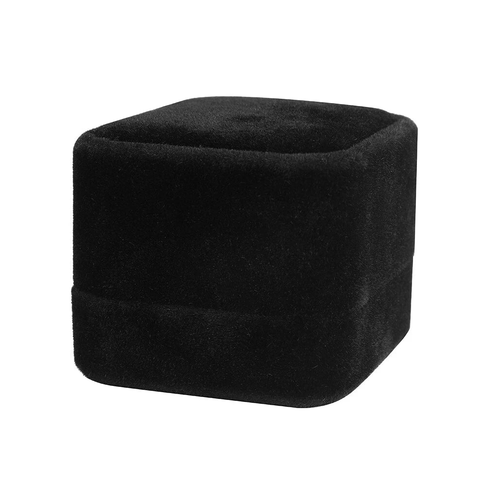 1-40PC Black Velvet Ring Boxes Jewelry Earring Gift Boxes Cases Storage Wedding | eBay