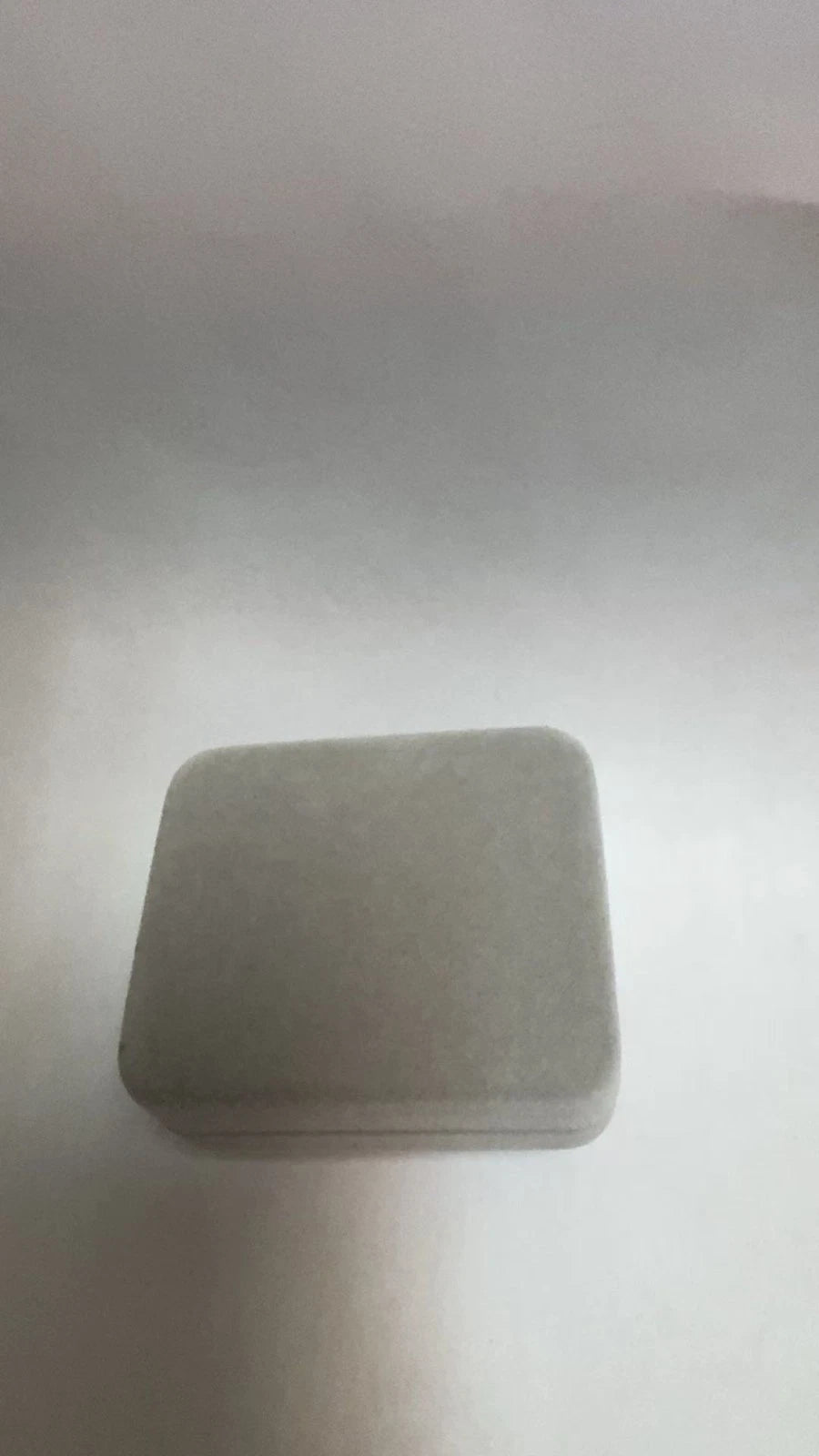 Velvet Jewelry Storage Case, Light Gray Soft Lining Elegant Velvet Jewelry Box C | eBay