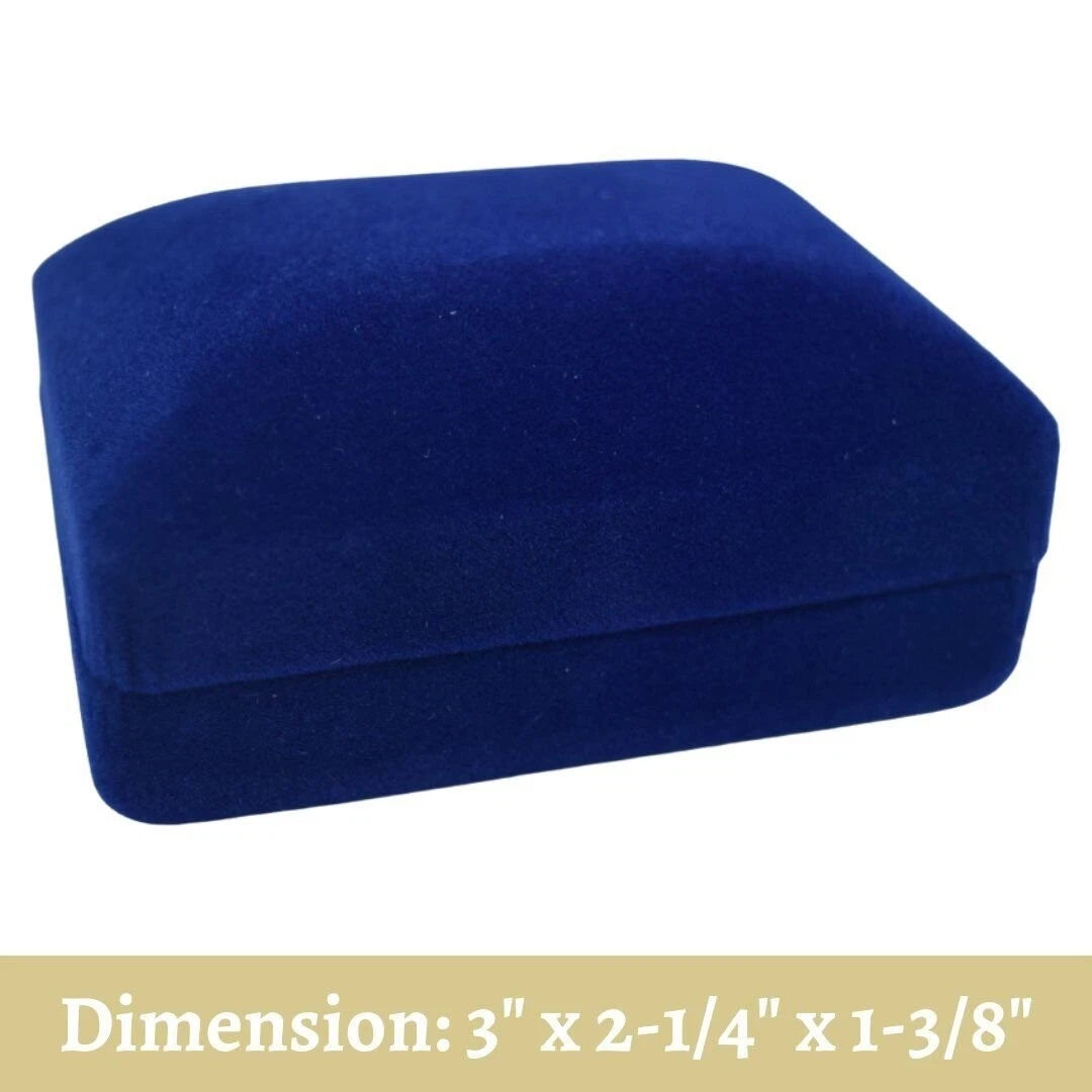 Novel Box Velour Metal Jewelry Cufflinks Box, Jewelry Case, Storage Box | eBay