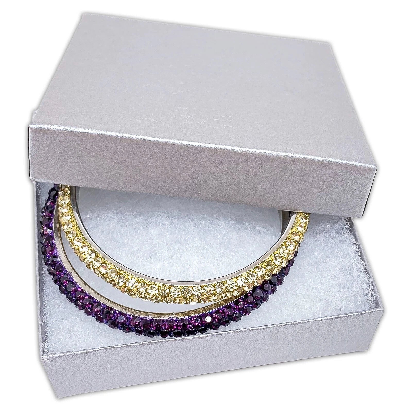 BULK 3.5x3.5x1 Cardboard #33 JEWELRY GIFT BOXES Cotton Fill Kraft Paper Shipping | eBay