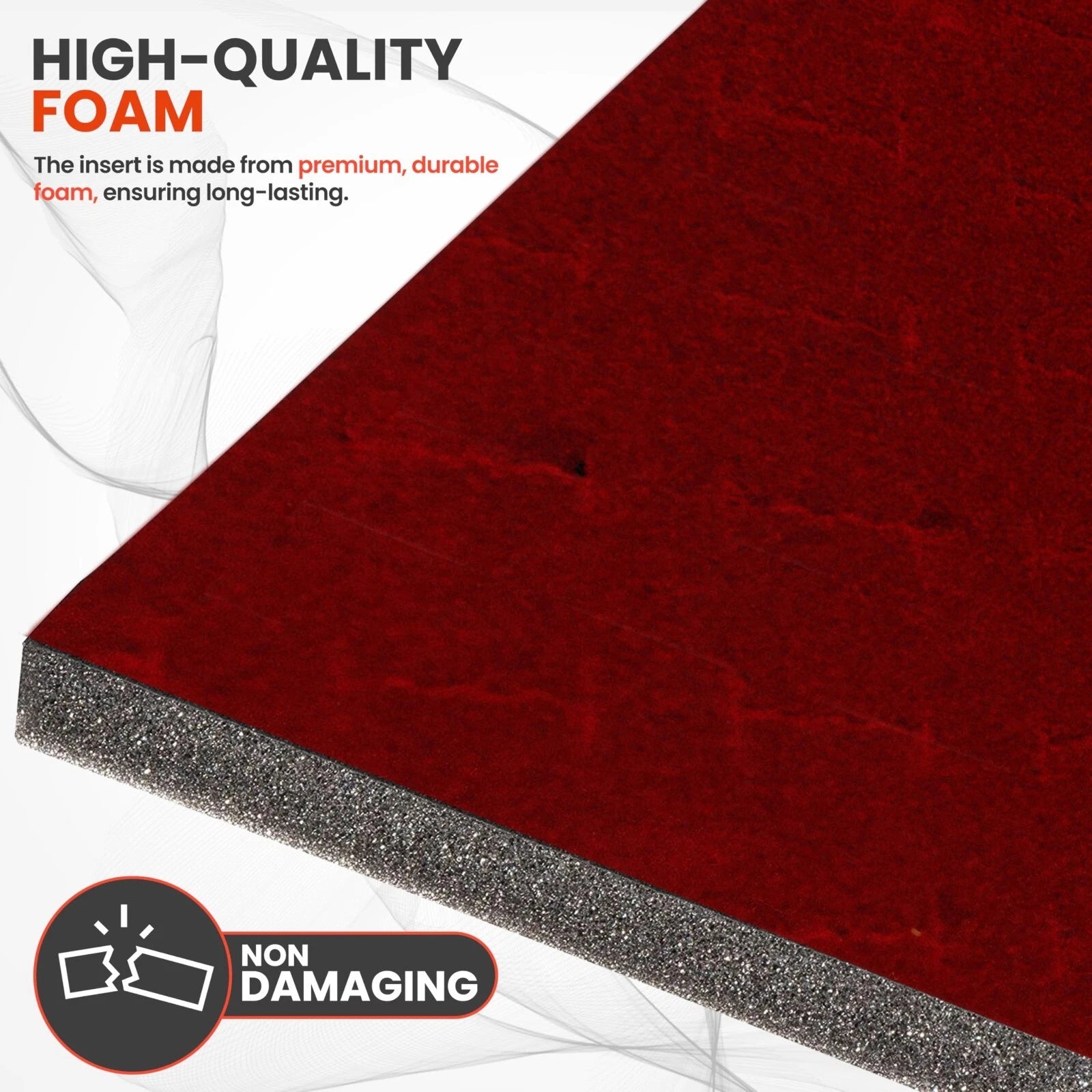 Novel Box 72 Slot Ring Earring Jewelry Tray Foam Velvet Liner in Various Colors | eBay