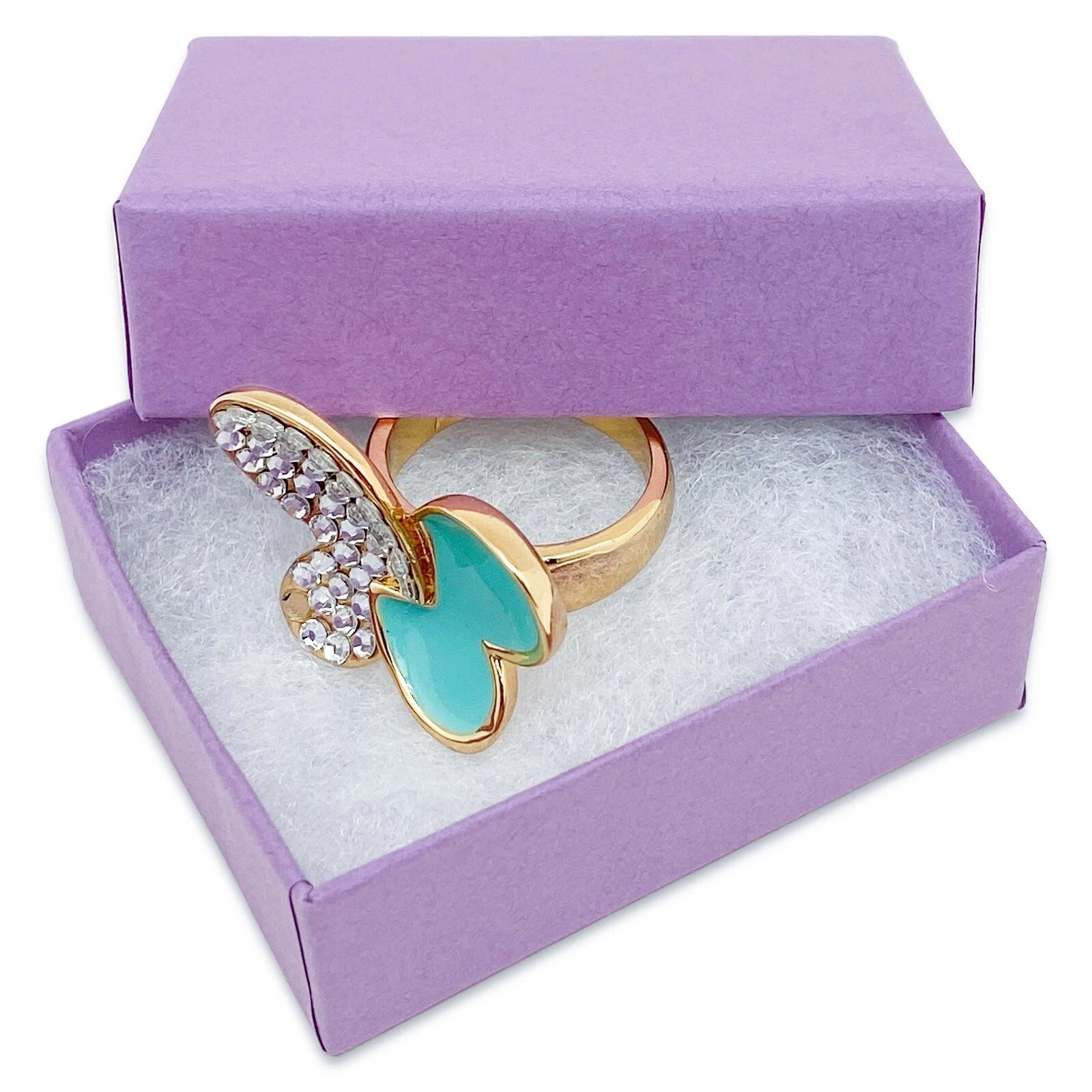 BULK Cardboard Kraft Paper JEWELRY GIFT BOXES Cotton Filled PURPLE for Shipping | eBay