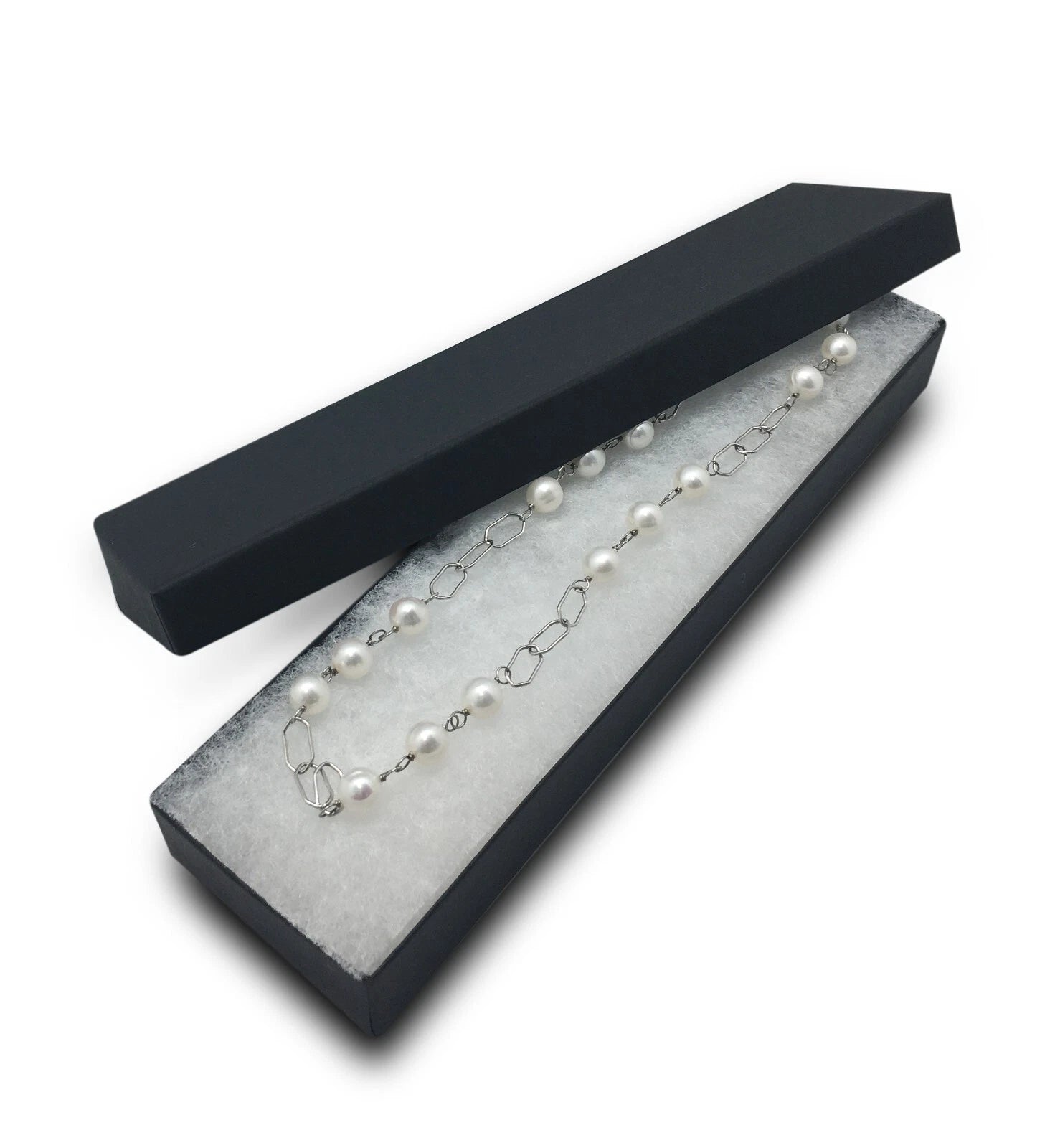 BULK 8x2x1 Cardboard #82 JEWELRY GIFT BOXES Cotton Fill Kraft Necklace Shipping | eBay