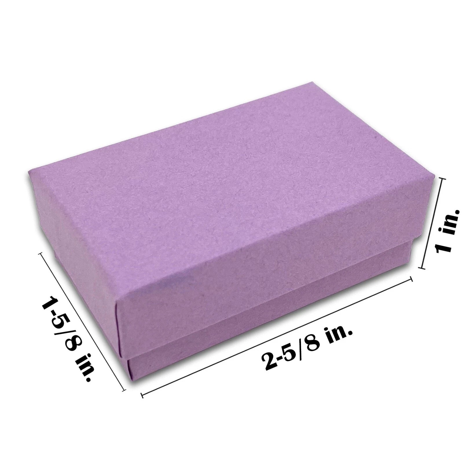 BULK Cardboard Kraft Paper JEWELRY GIFT BOXES Cotton Filled PURPLE for Shipping | eBay
