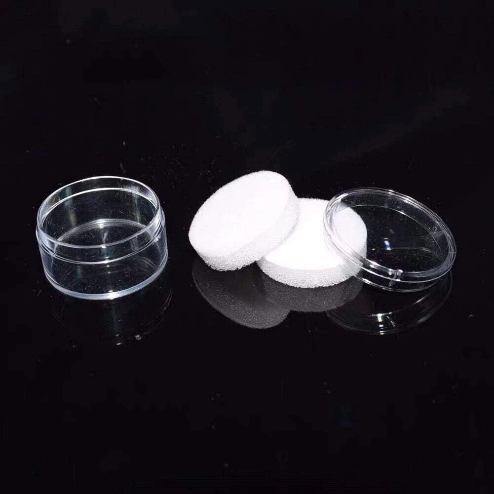 Transparent Gemstone Display Collection Box Jewelry Diamond Container Organizer | eBay