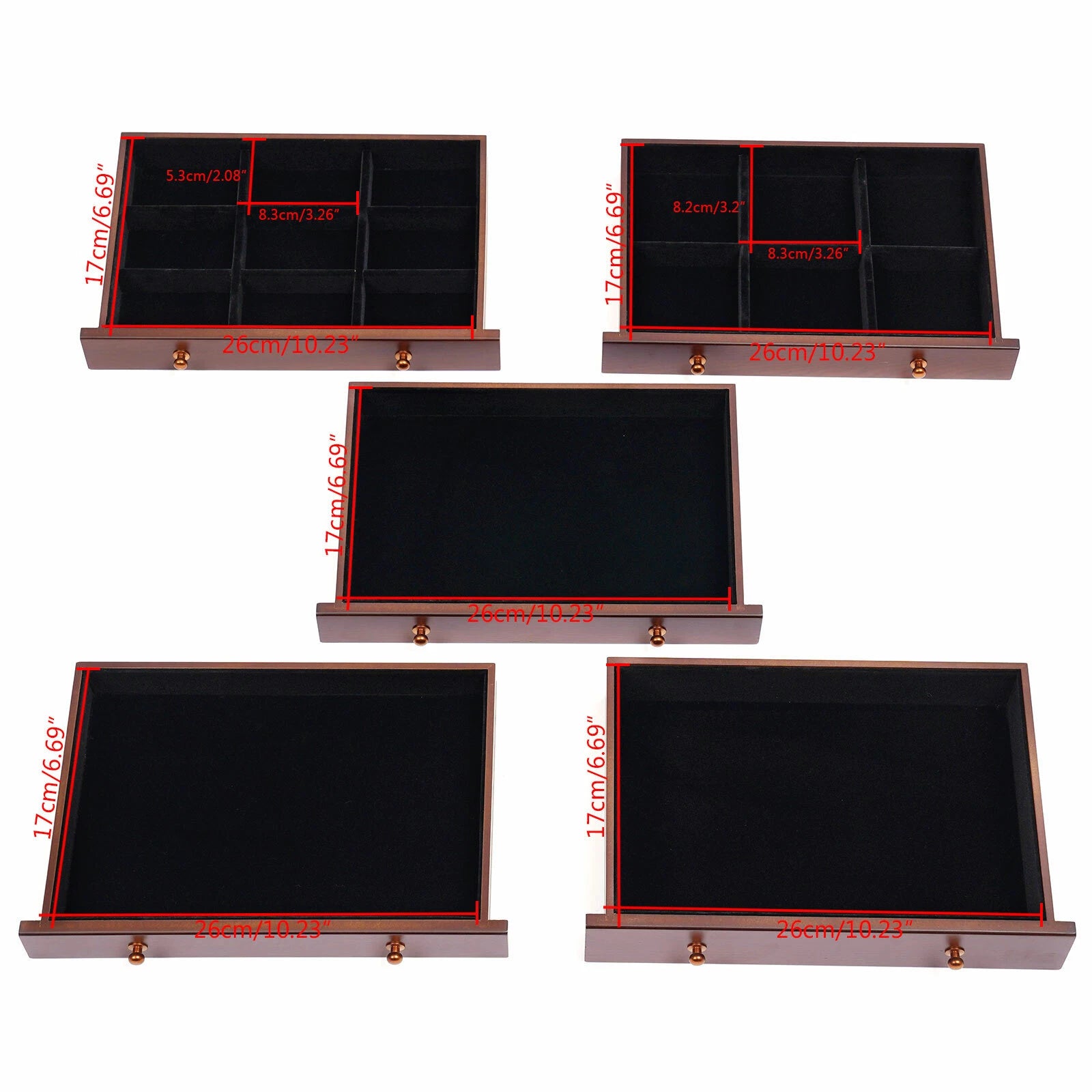 Large Jewelry Box Organizer for Women Girls Jewelry Storage Case with Drawers US | eBay