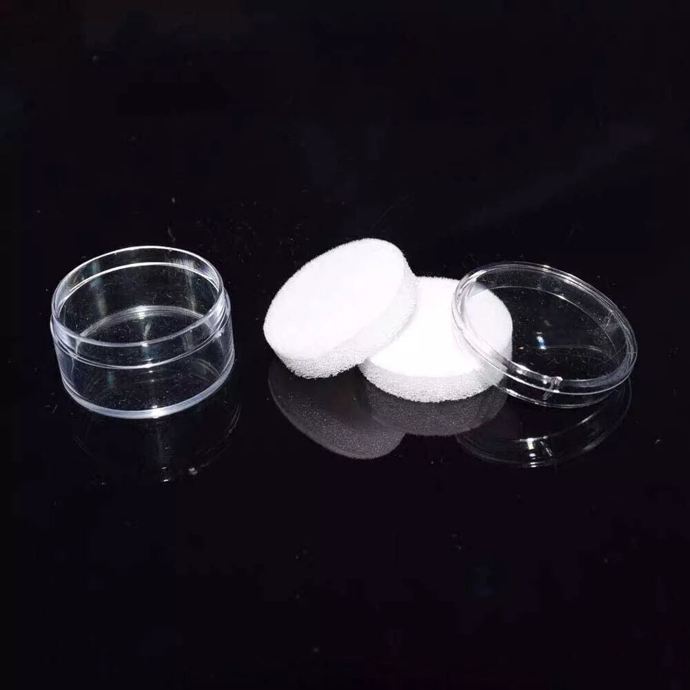 Transparent Gemstone Display Collection Box Jewelry Diamond Container Organizer | eBay