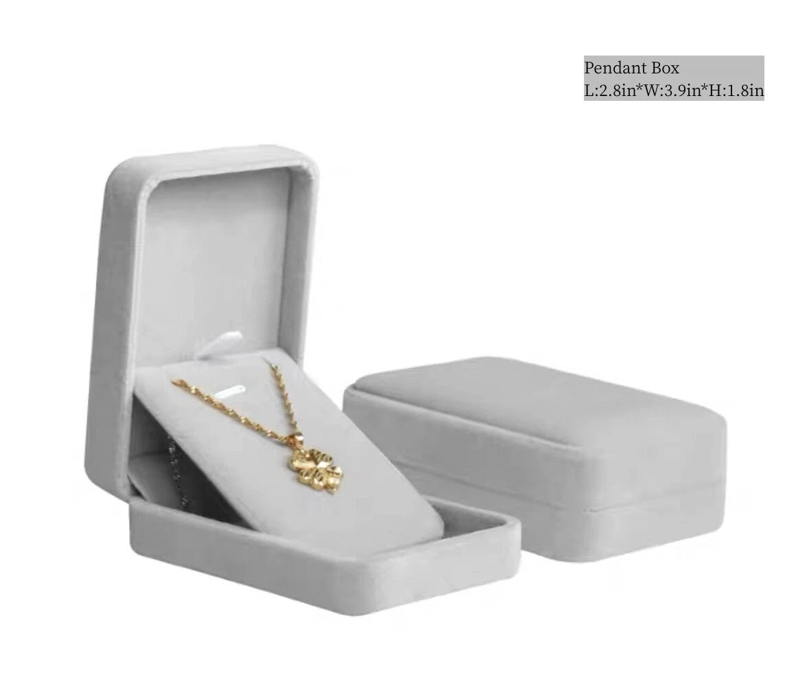 Velvet Bracelet Chain Necklace Ring Gift Box Storage Case Jewelry Display | eBay