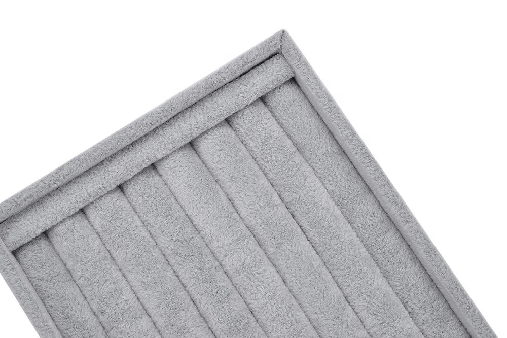 Velvet Jewelry Ring Display Organizer Tray Holder Box Earring Storage Case | eBay