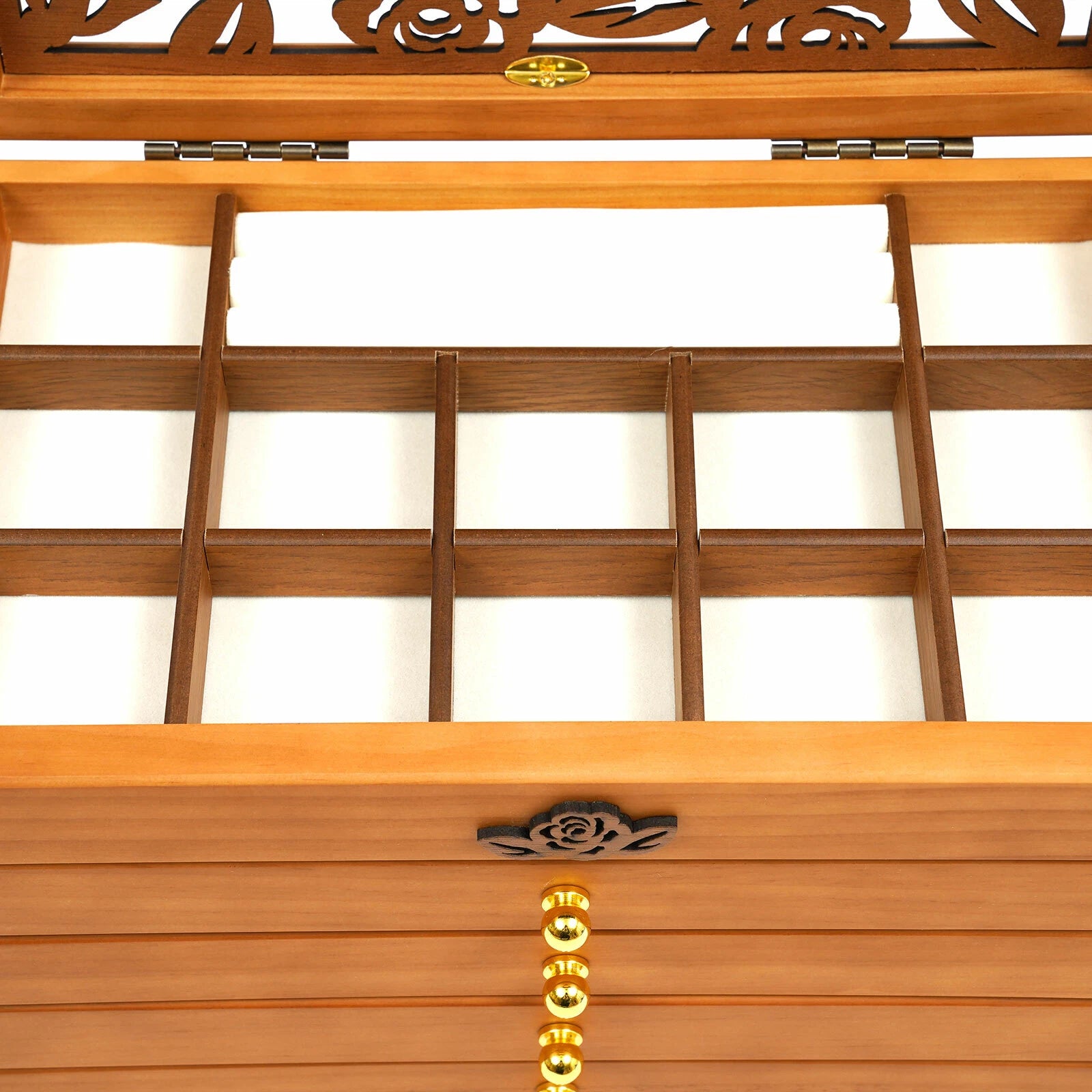 Large Jewelry Box Organizer for Women Girls Jewelry Storage Case with Drawers US | eBay