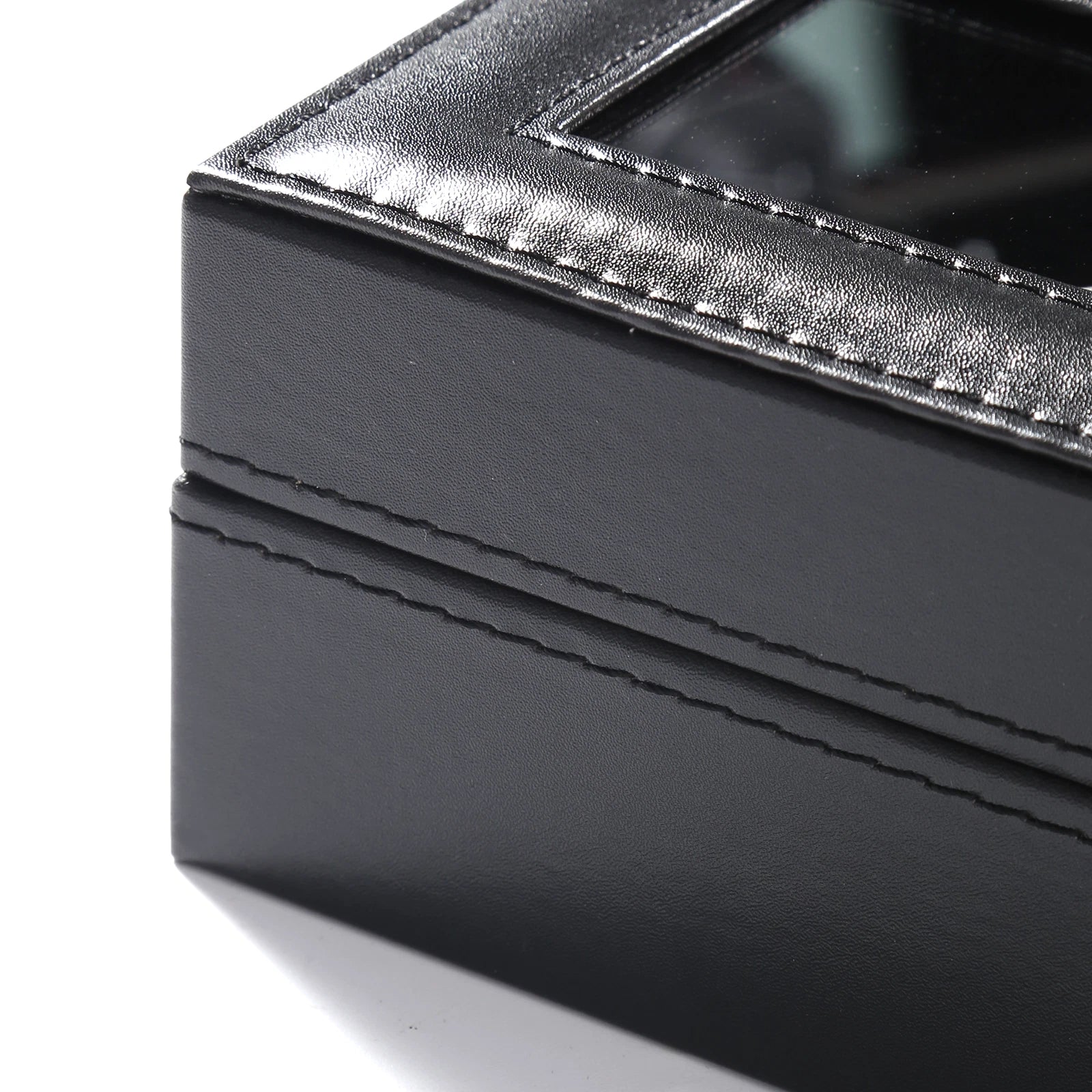 Watch Box Case Organizer Watches Holder Jewelry Storage Top Glass Display Gift | eBay