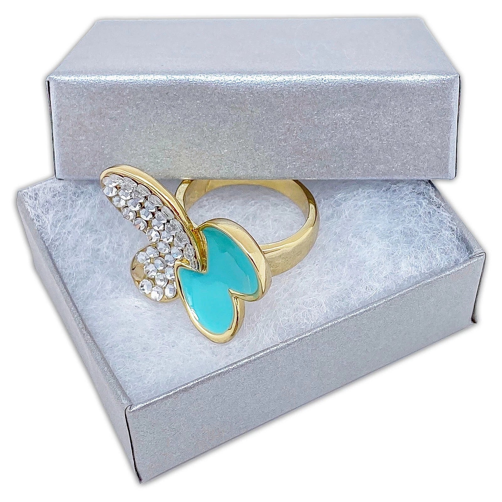 BULK Cardboard Kraft Paper JEWELRY GIFT BOXES Cotton Filled GRAY - for Shipping | eBay