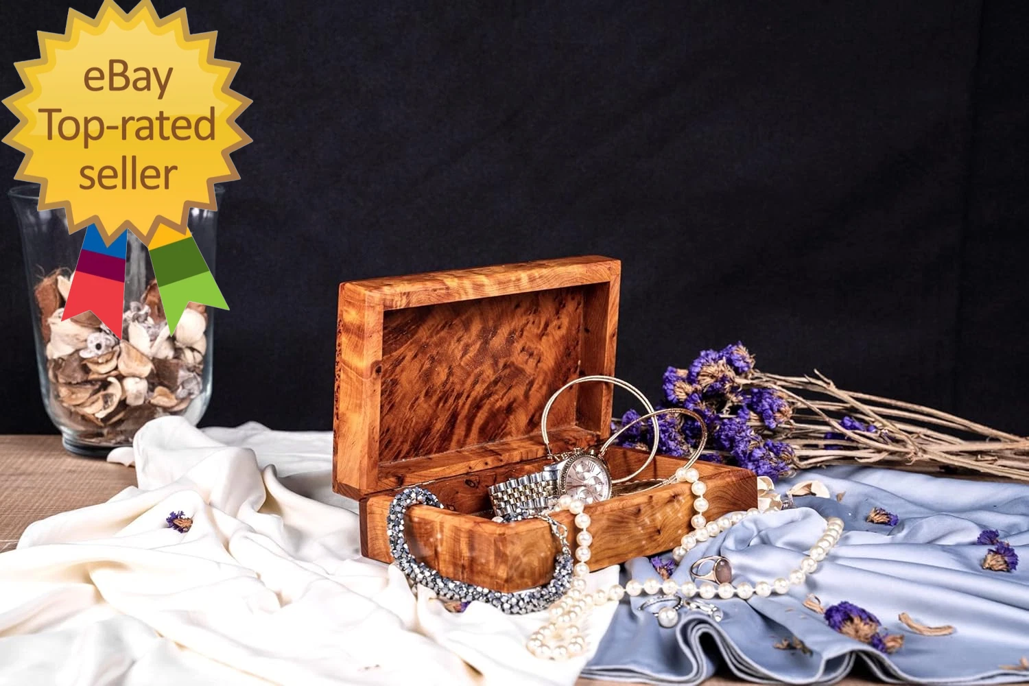 Hand Carved Wooden Multipurpose Keepsake Jewelry Decorative Art Box Storage Orga | eBay