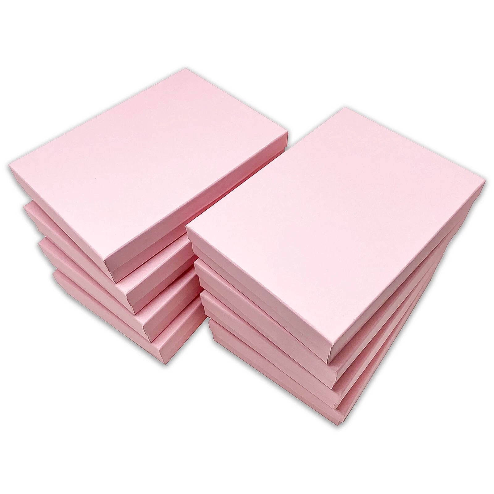 25pc Cardboard Paper JEWELRY GIFT BOX w/ Cotton Padding Insert - Pink - 11 Sizes | eBay