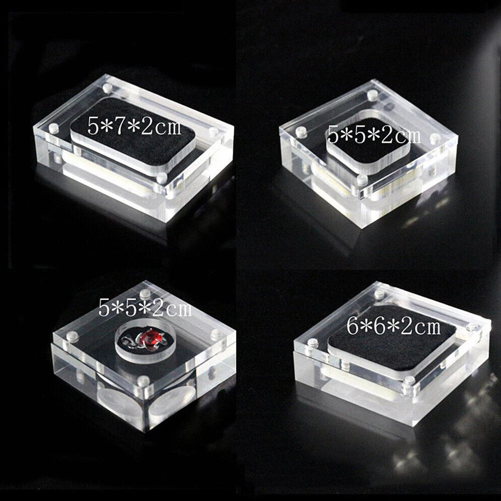 Loose Diamond Display Case Jewelry Storage Box Gem Holder Container Organizer | eBay