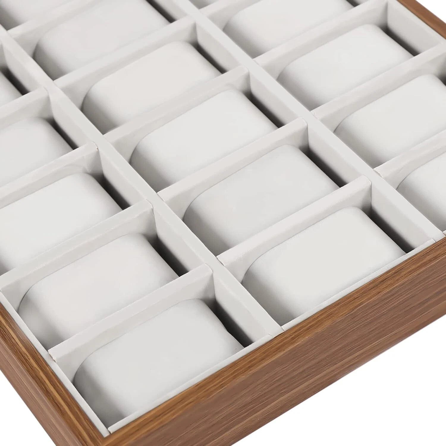 30 Slots Wood Watch Box Jewelry Storage Case Organizer Display Box Holder Tray | eBay