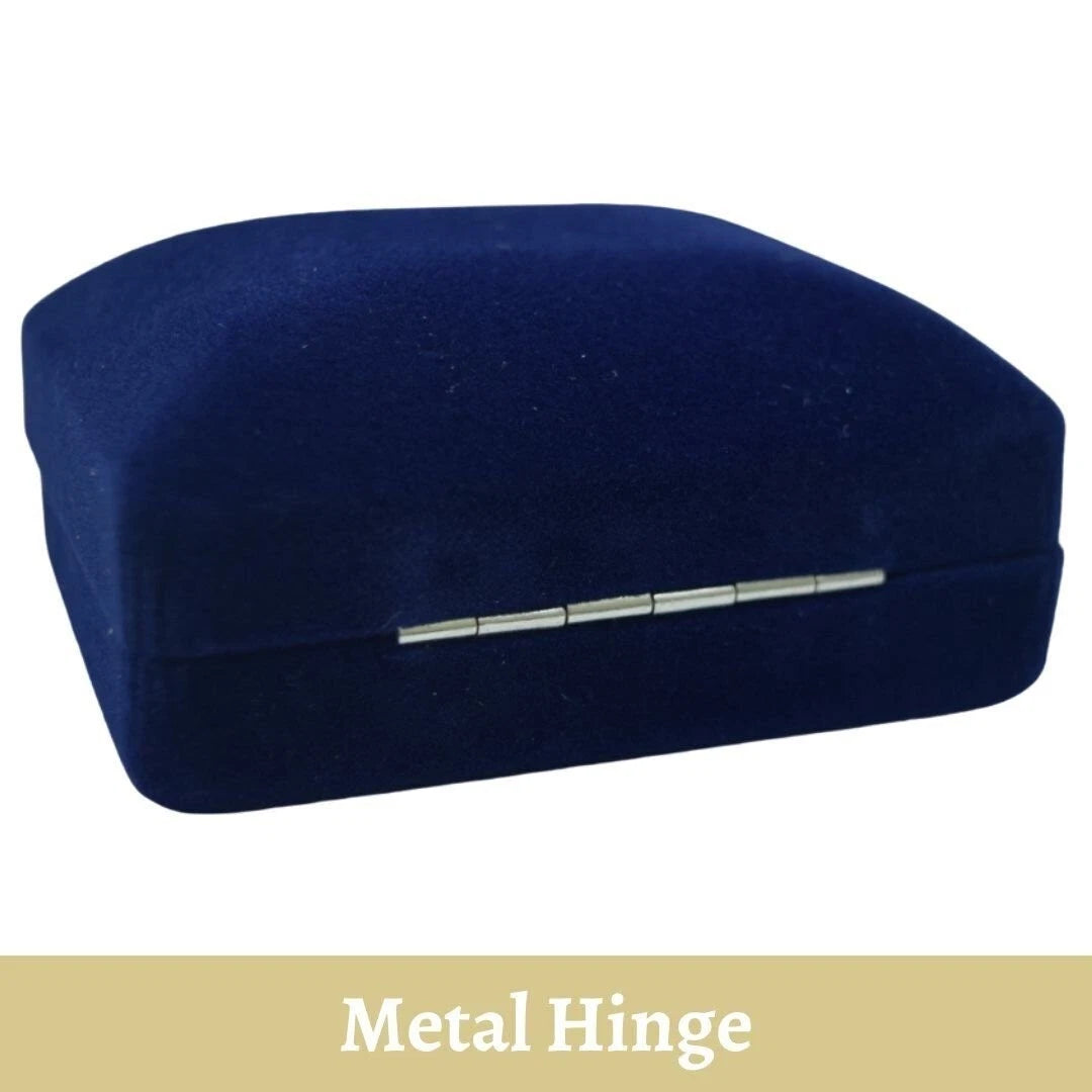 Novel Box Velour Metal Jewelry Cufflinks Box, Jewelry Case, Storage Box | eBay