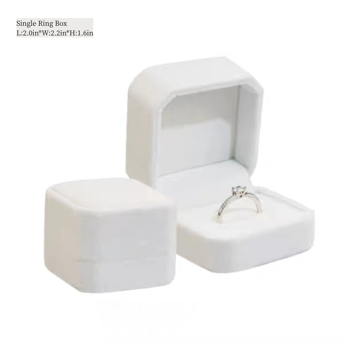 Velvet Bracelet Chain Necklace Ring Gift Box Storage Case Jewelry Display | eBay