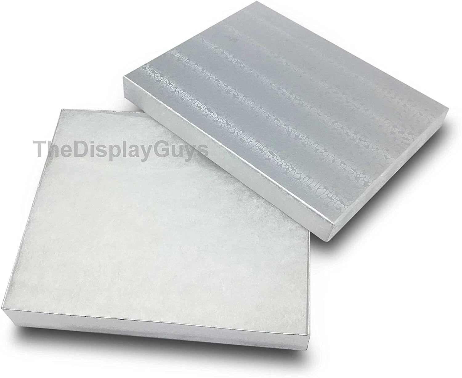 BULK Cardboard Kraft Paper JEWELRY GIFT BOXES Cotton Filled SILVER for Shipping | eBay