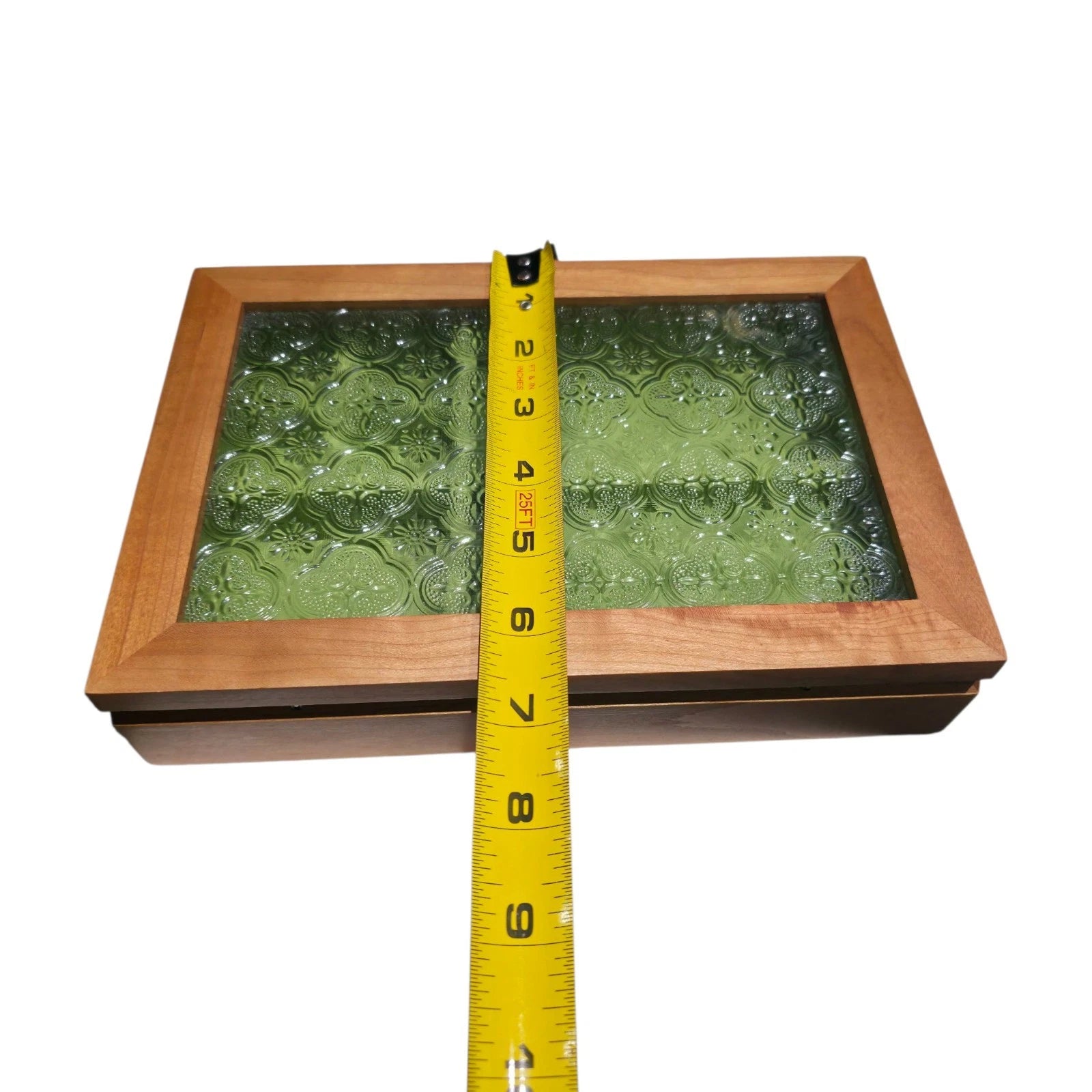 Cherry Wood Jewelry Box Magnetic Closure Elegant Gift for Women Jewelry Storage | eBay