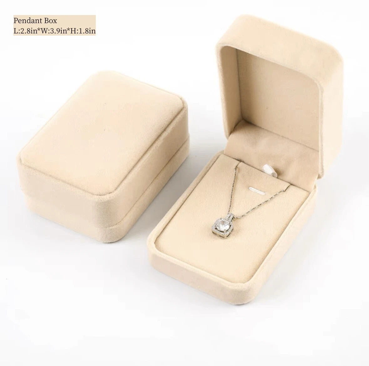 Velvet Bracelet Chain Necklace Ring Gift Box Storage Case Jewelry Display | eBay