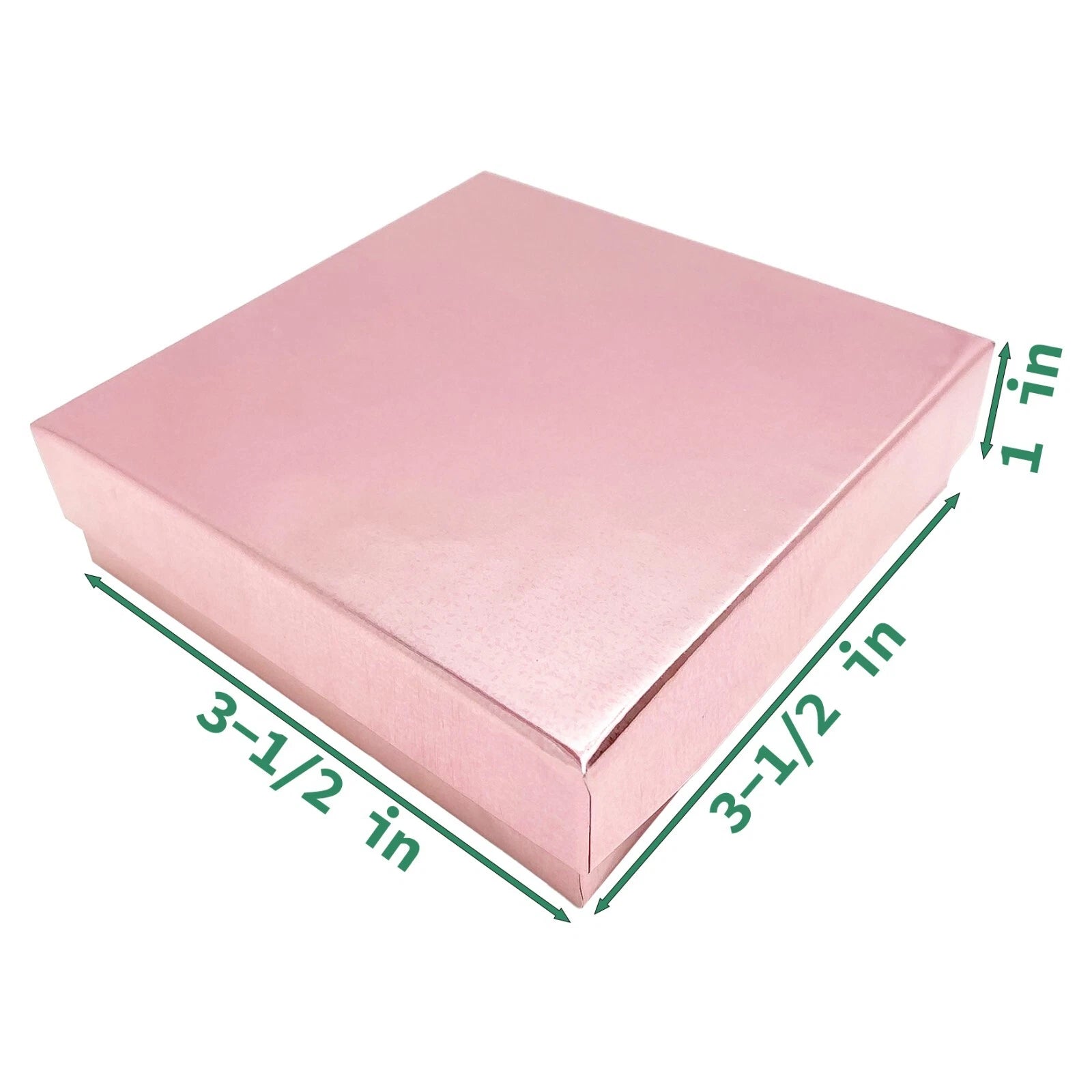 BULK 3.5x3.5x1 Cardboard #33 JEWELRY GIFT BOXES Cotton Fill Kraft Paper Shipping | eBay