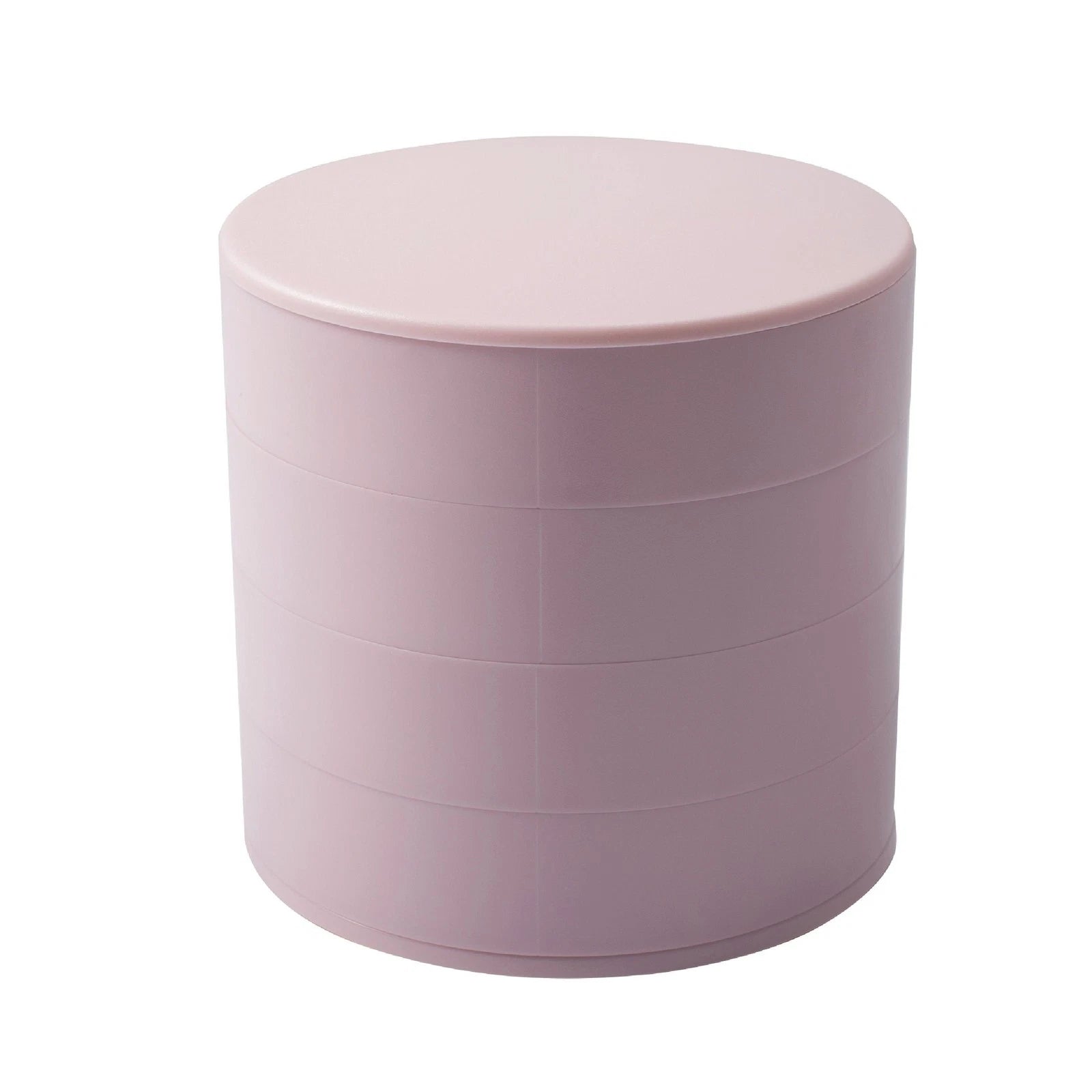 Jewelry Organizer 4 Layer Rotatable Small Storage Box Earring Holder Tray, Pink | eBay