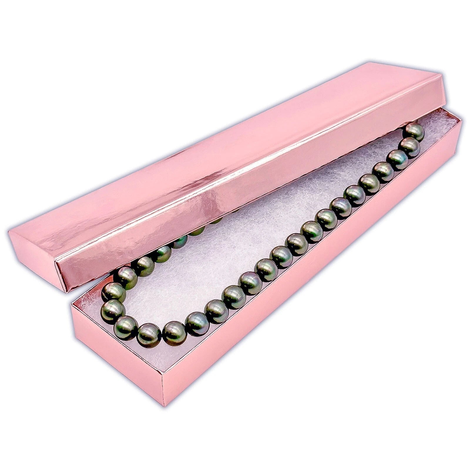 BULK 8x2x1 Cardboard #82 JEWELRY GIFT BOXES Cotton Fill Kraft Necklace Shipping | eBay