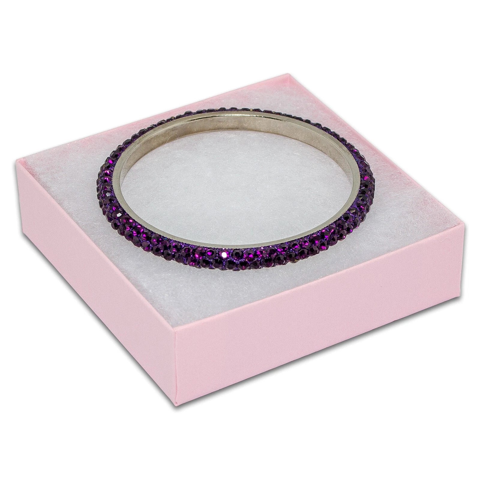 25pc Cardboard Paper JEWELRY GIFT BOX w/ Cotton Padding Insert - Pink - 11 Sizes | eBay