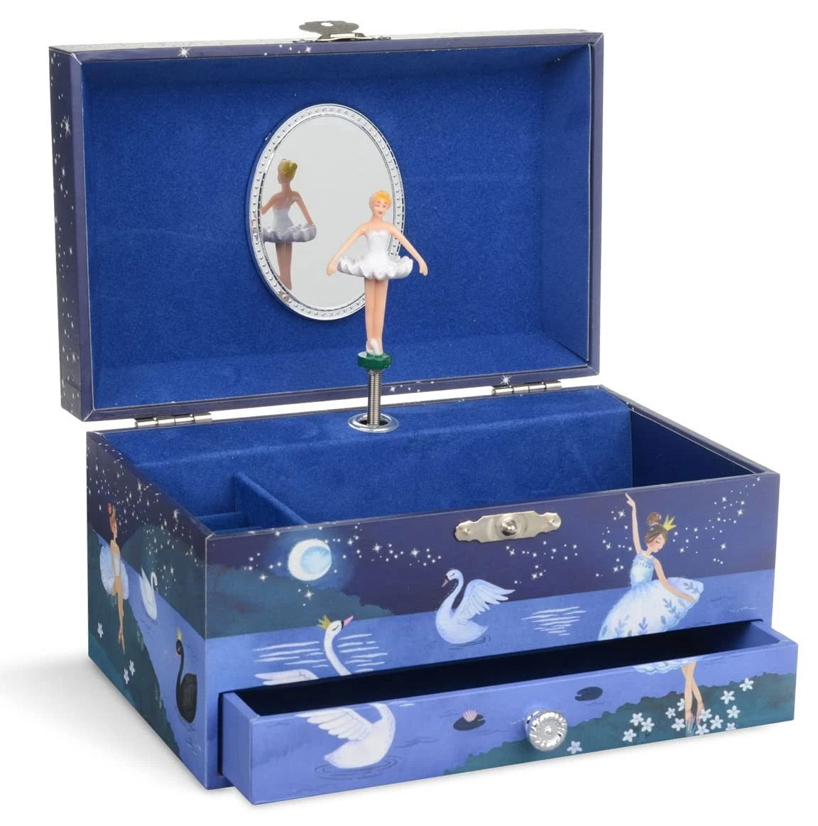 Jewelkeeper Girl's Ballerina Musical Jewelry Storage Box with Pullout Drawer, Gl | eBay