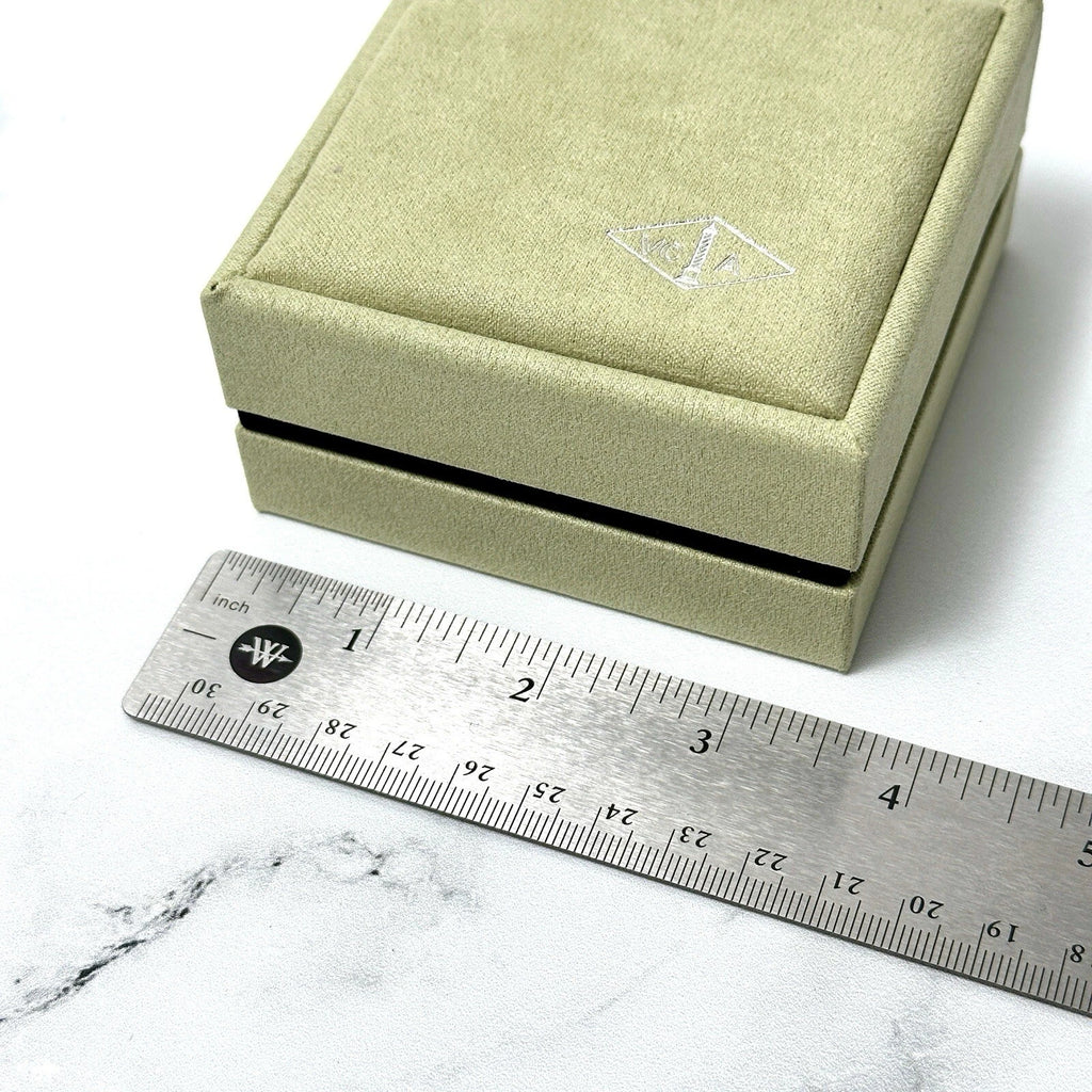 Van Cleef & Arpels Necklace Box VCA Original Travel Jewelry Case Empty Box Only | eBay