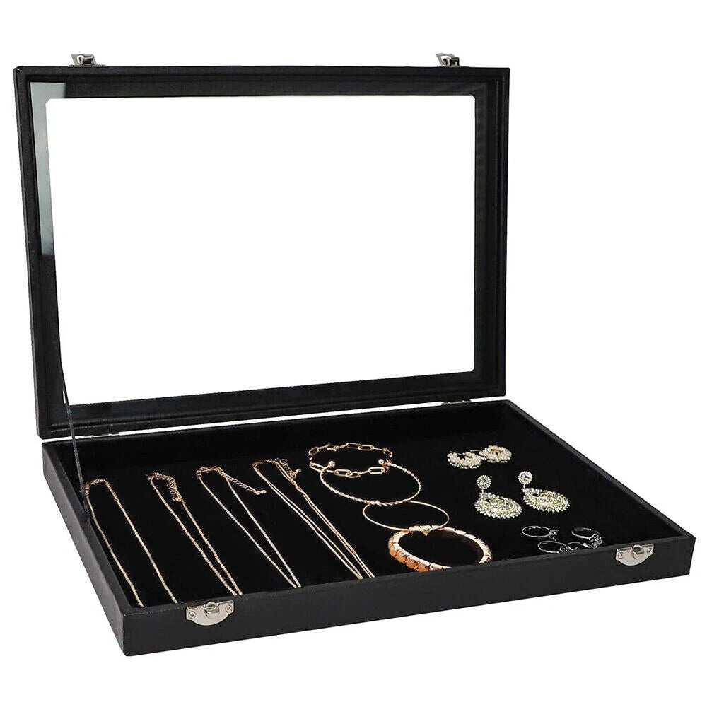 Small Velvet Jewelry Display Box Case for Rings, Bracelets, Necklaces, Retail | eBay