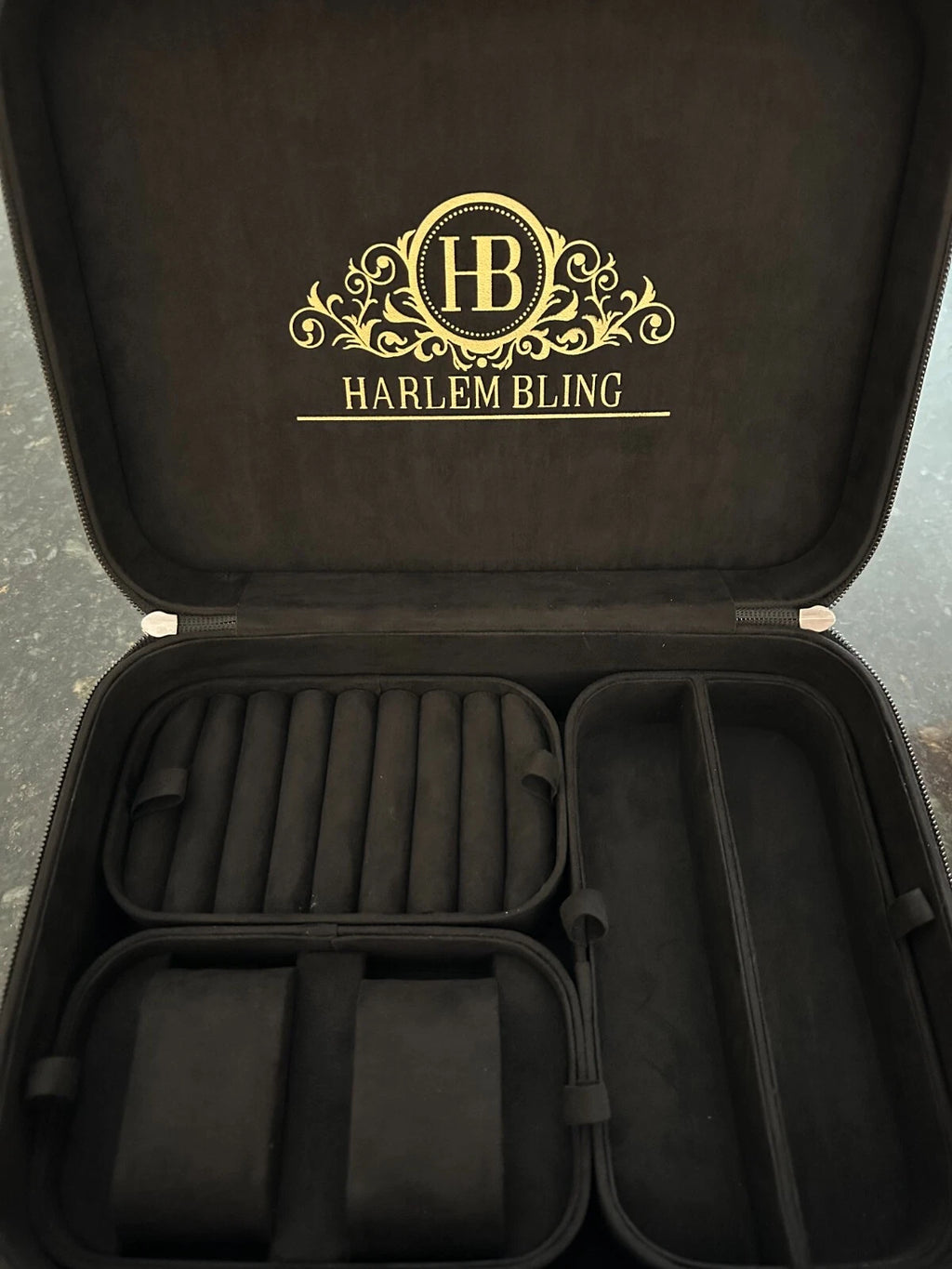 Harlembling Leather Travel Jewelry Box Case | eBay