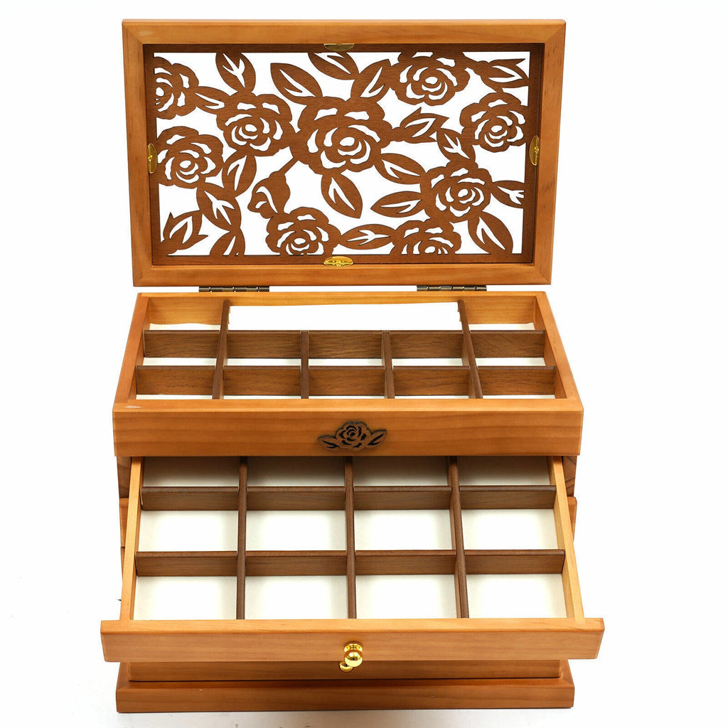 Jewelry Box Organizer for Women Girls Large Jewelry Storage Case with Drawers🔥 | eBay