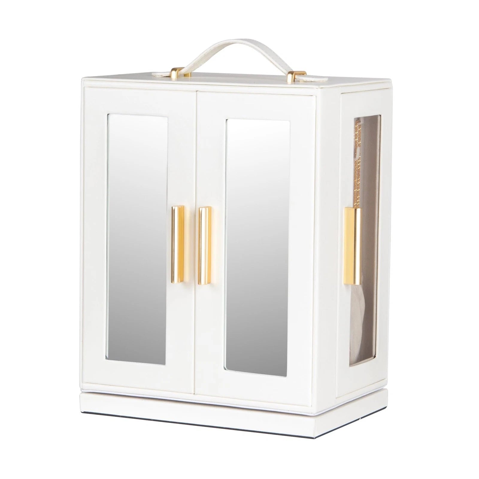 Jewelry Box 360° Rotating, Jewelry Storage Case with 5 Drawers, Jewelry Organ... | eBay