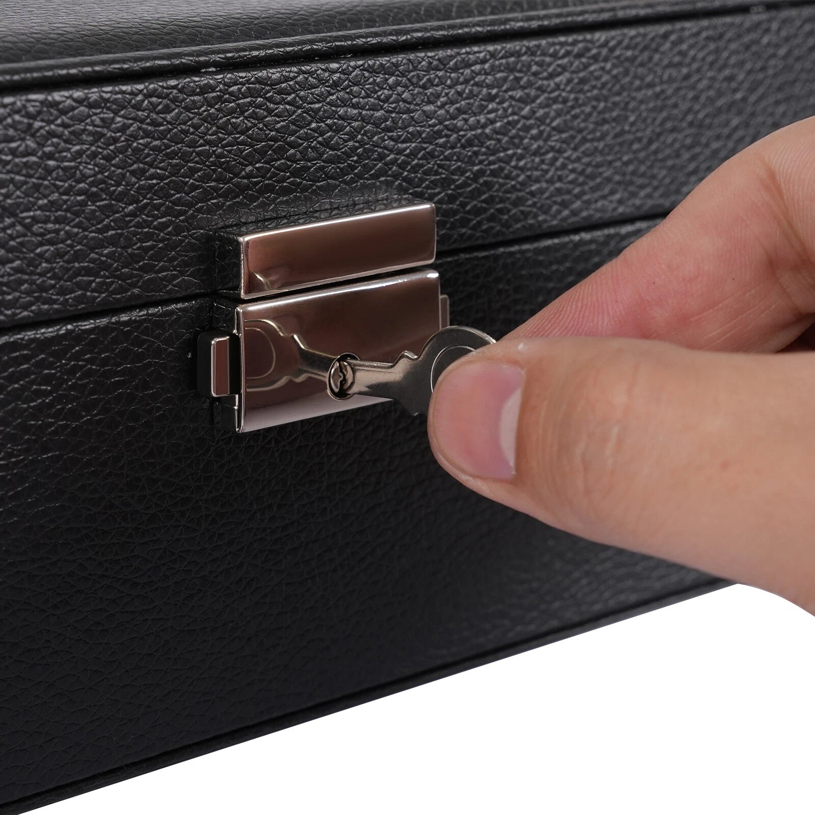 Small Jewelry Box Necklace Ring Storage Organizer Case Double Layer Travel Box | eBay