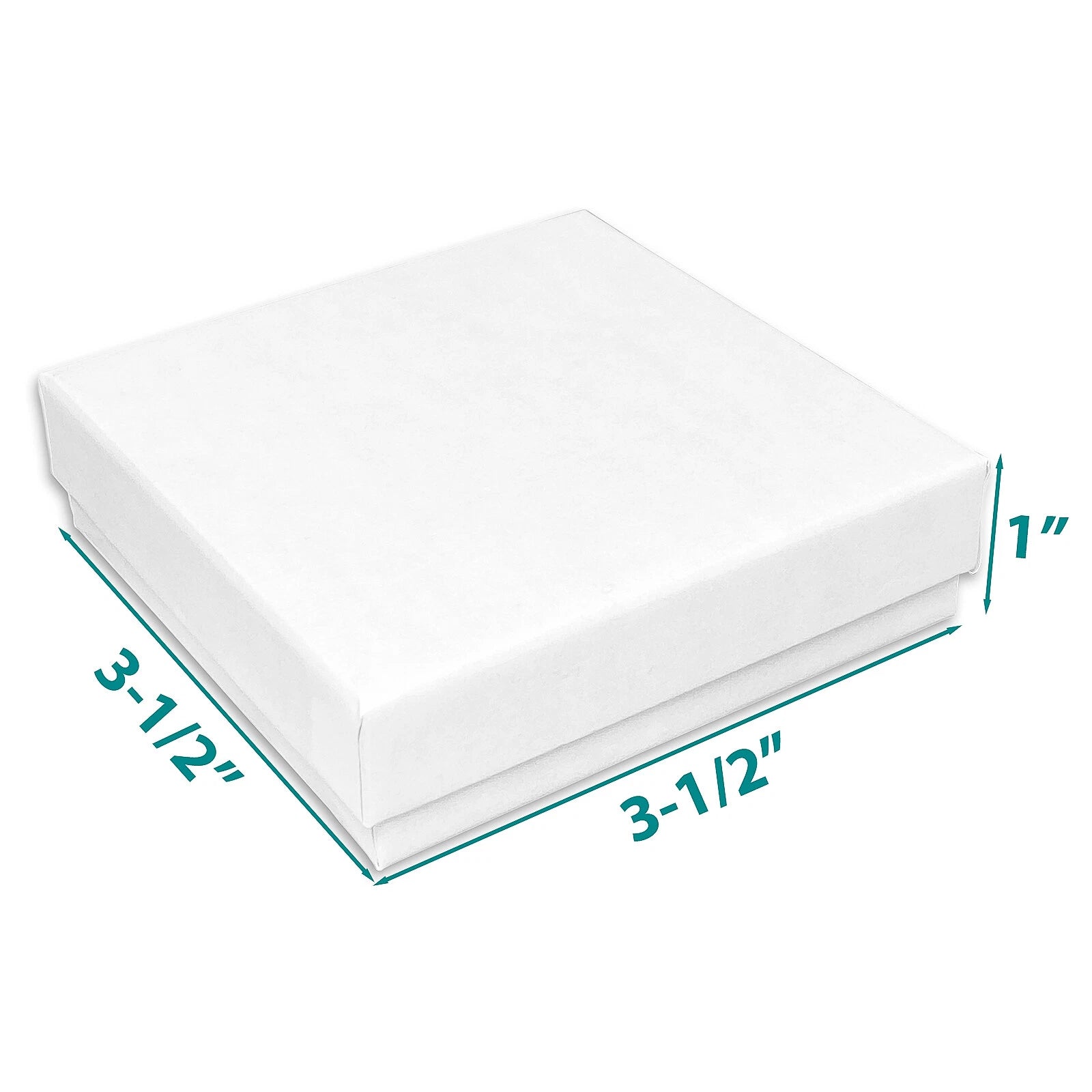 BULK Cardboard Kraft Paper JEWELRY GIFT BOXES Cotton Filled WHITE - for Shipping | eBay