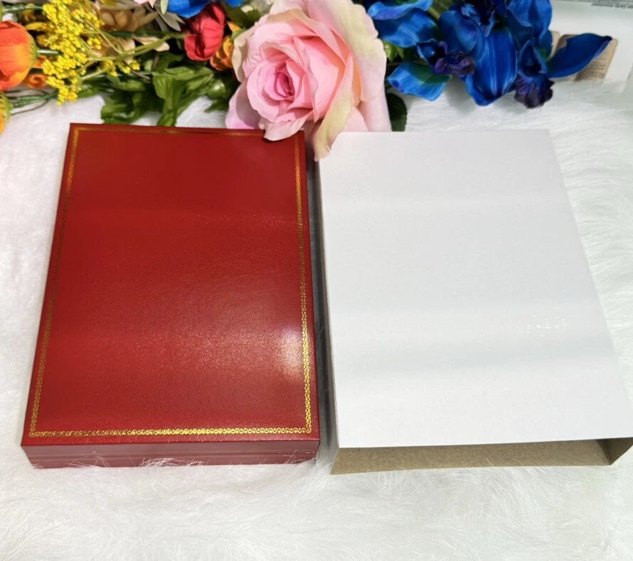 Novel Box Combo Set Ring Necklace Earring Bracelet, Jewelry Display Red Gift Box | eBay