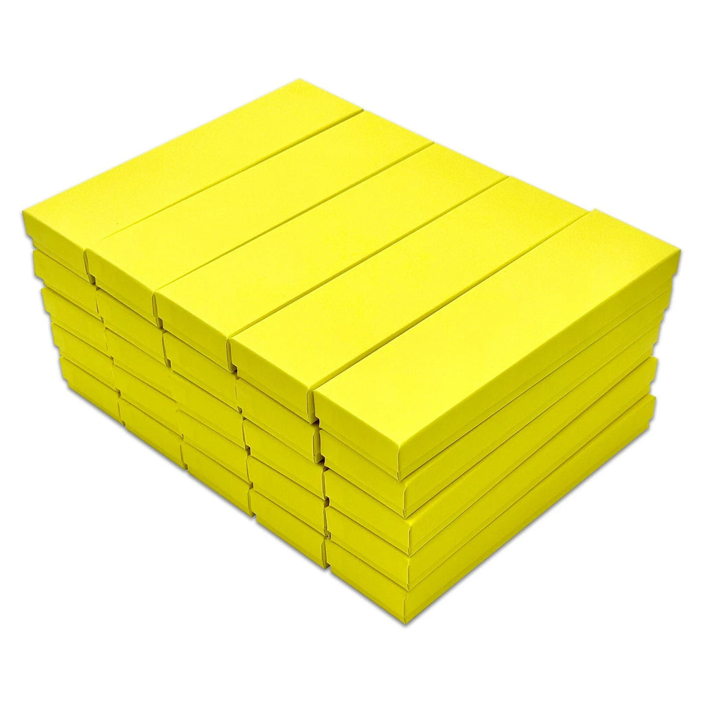 BULK 8x2x1 Cardboard #82 JEWELRY GIFT BOXES Cotton Fill Kraft Necklace Shipping | eBay