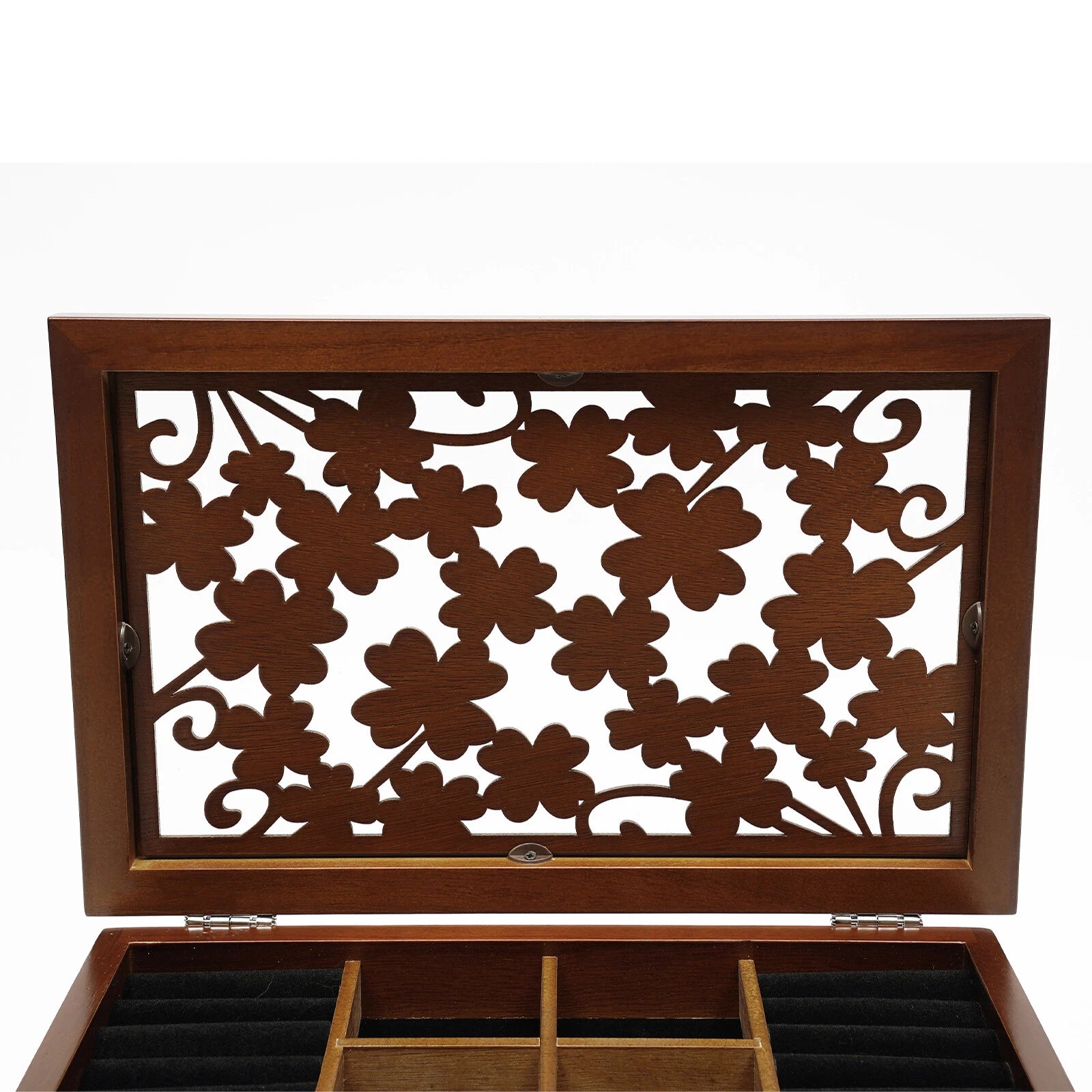 Jewelry Cabinet Storage Box Gift Chest Armoire Organizer W/ 6 Layers Drawer | eBay