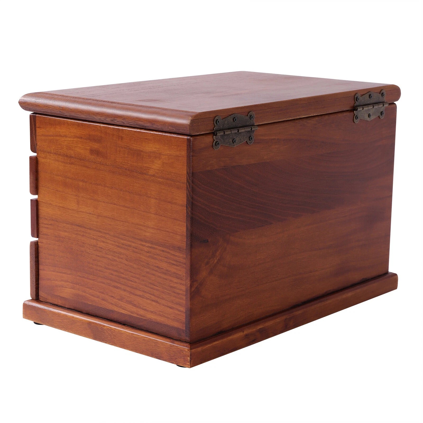 Wooden Jewelry Box Jewelry Storage Ring Earrings Organizer Case with Drawer NEW | eBay