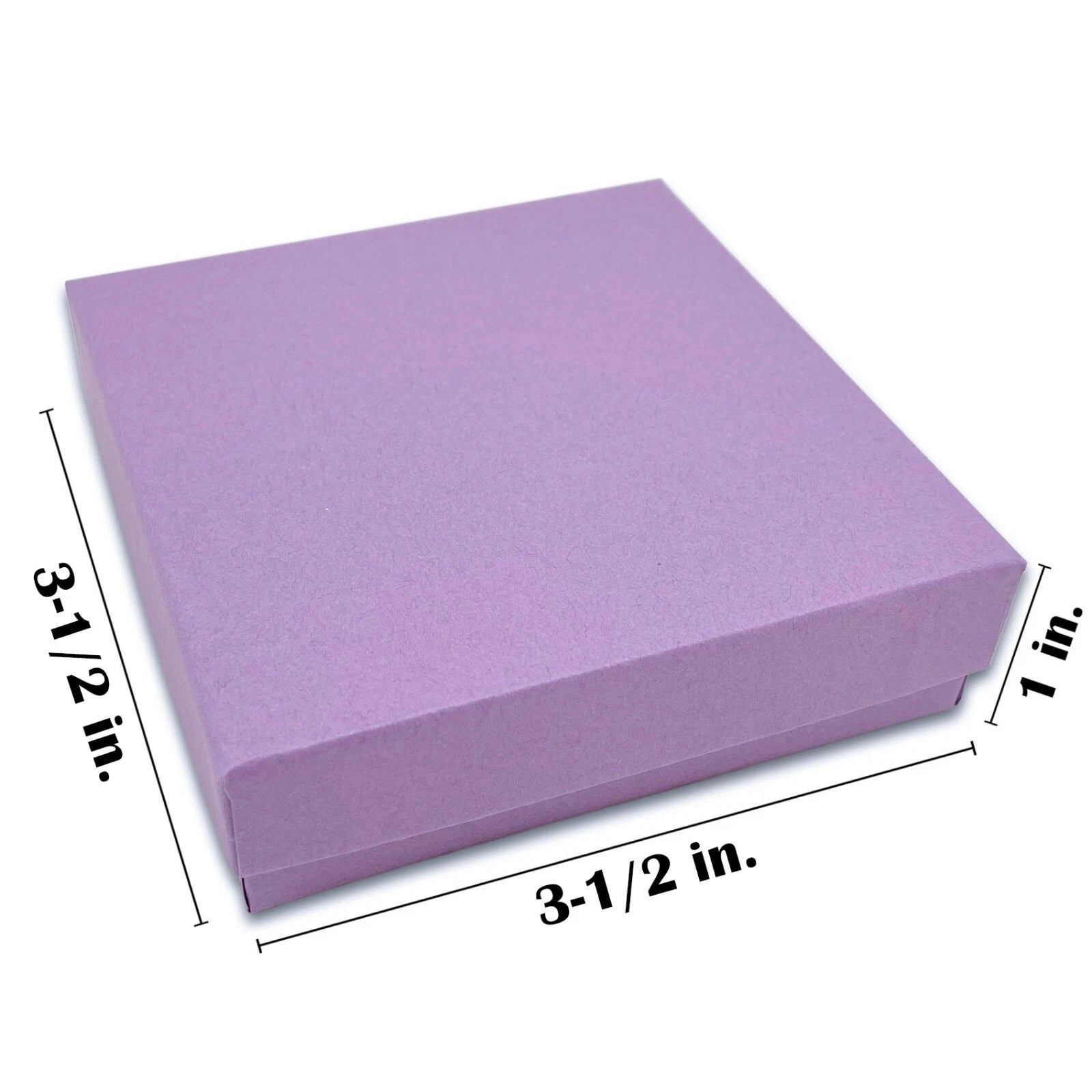 BULK 3.5x3.5x1 Cardboard #33 JEWELRY GIFT BOXES Cotton Fill Kraft Paper Shipping | eBay