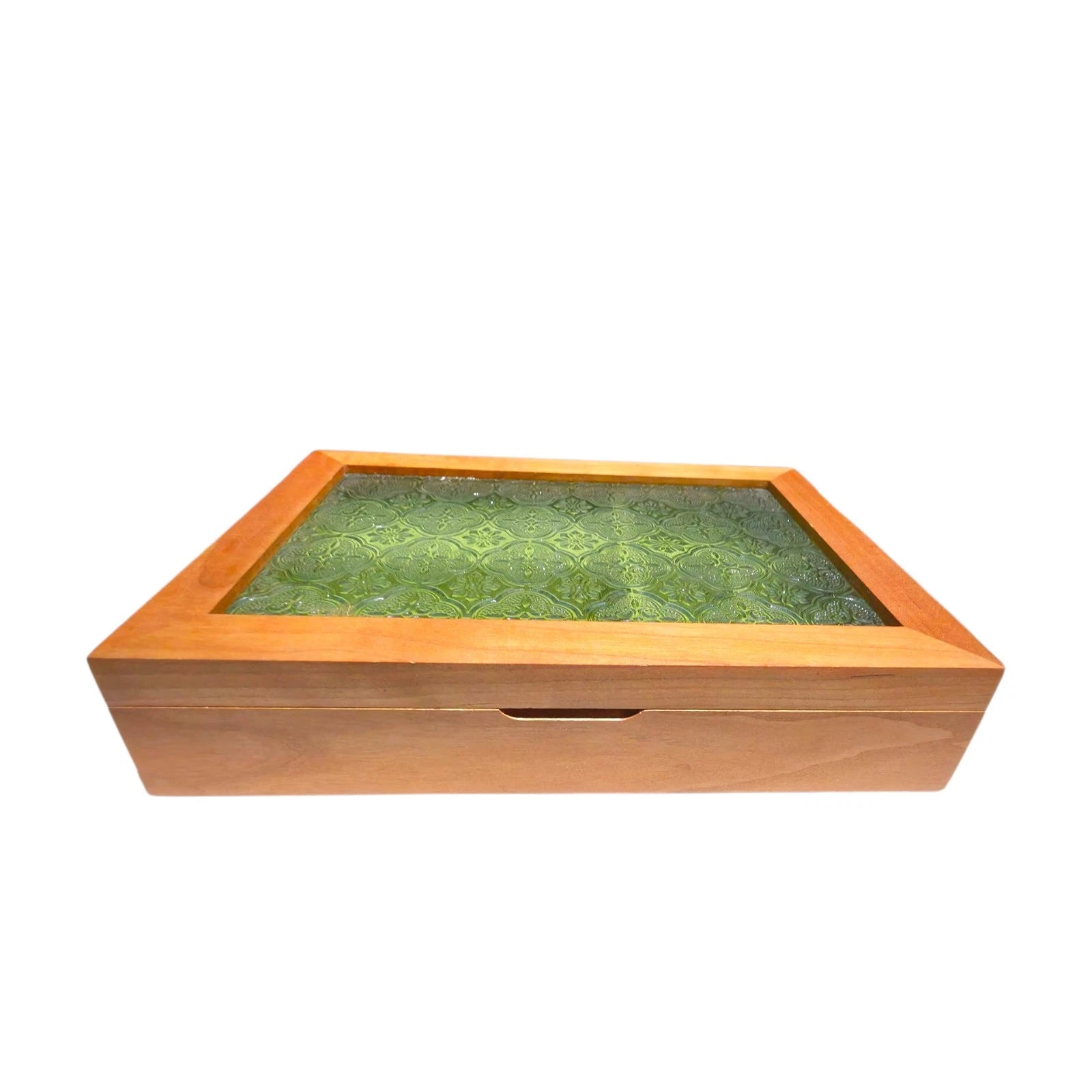 Cherry Wood Jewelry Box Magnetic Closure Elegant Gift for Women Jewelry Storage | eBay