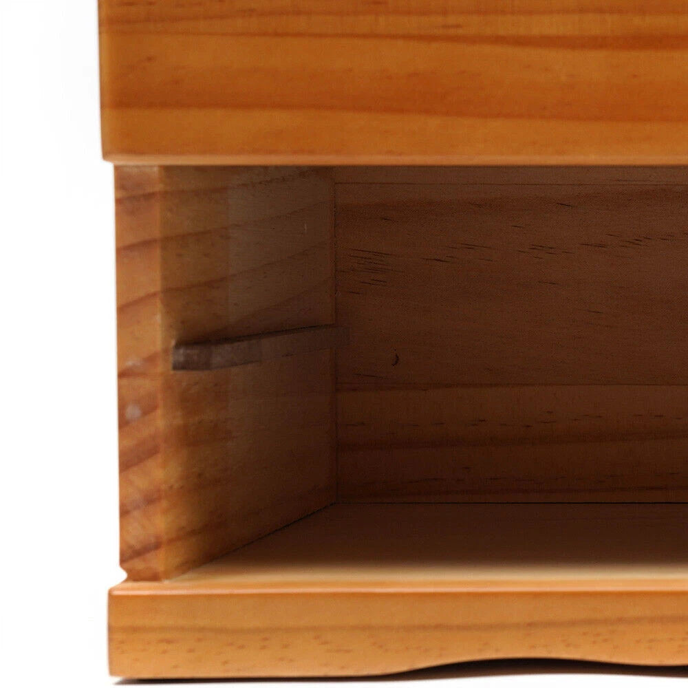 Jewelry Organizer Wooden Storage Box, 3 Layers Case Box with 3 Drawers brown USA | eBay
